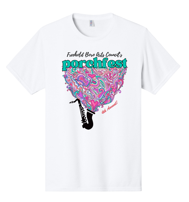 2026 Porchfest Shirt Front.png
