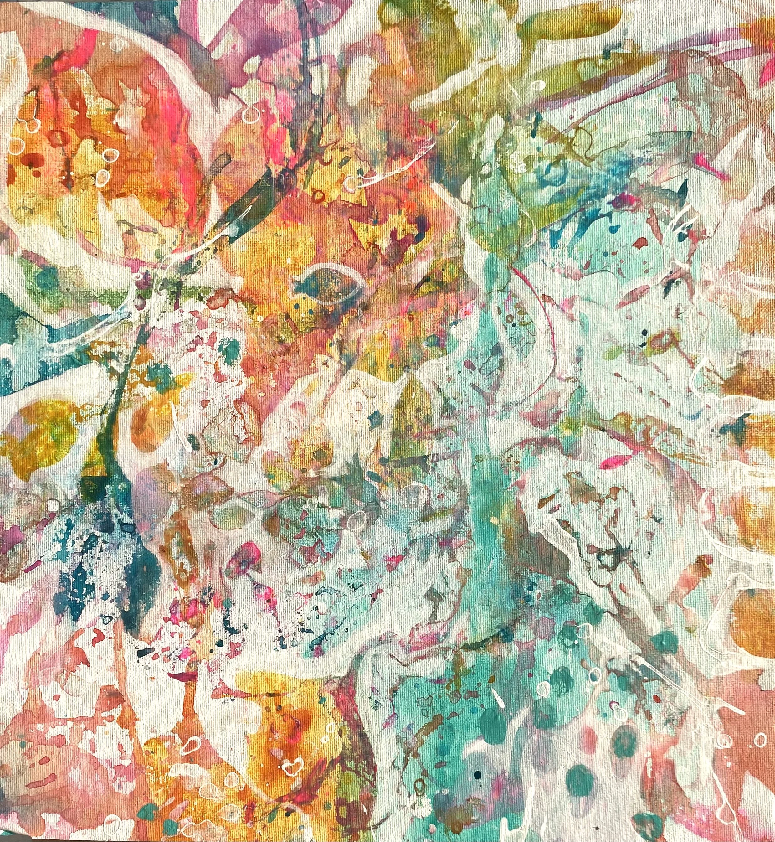 Springtime - Skopelos.
Acrylic paint on canvas.
Framed  52cm x 52cm.  Price $950
Contact : Jill Wilson.
