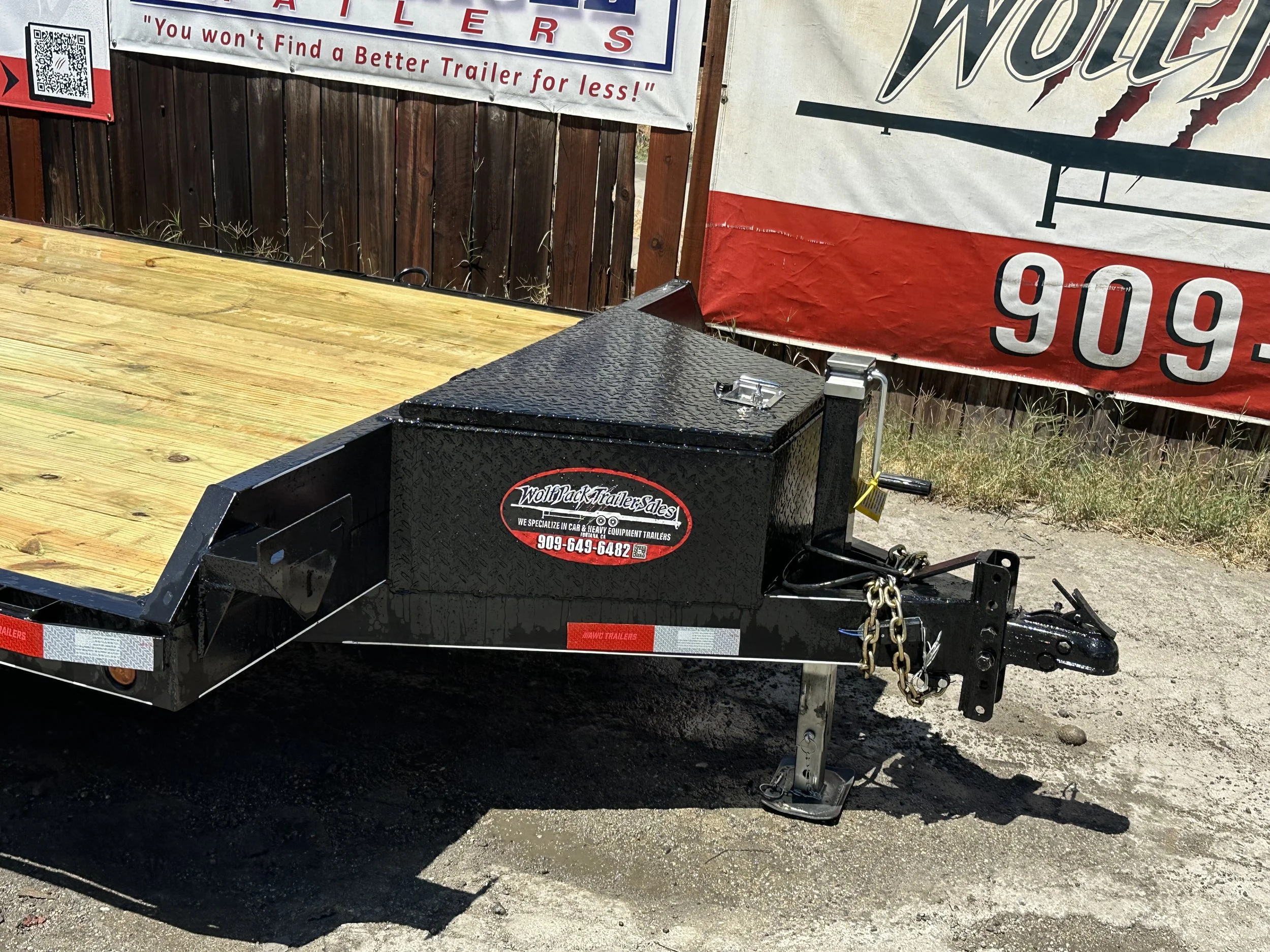 AWC 16X7 MID DUTY CAR/ EQUIPMENT CAR HAULER