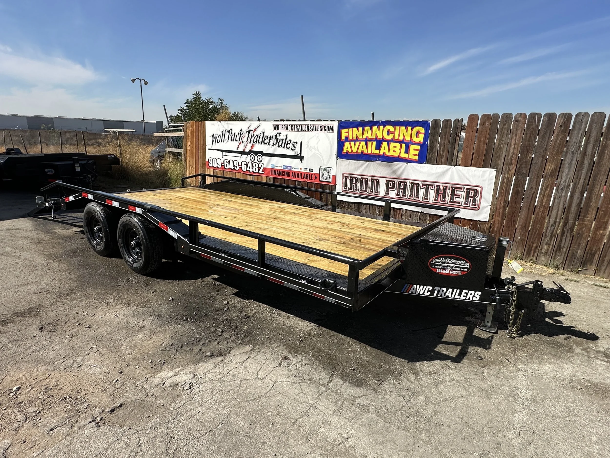 18x8.5 12K MID DUTY CAR/ BUGGY/ EQUIPMENT CAR HAULER