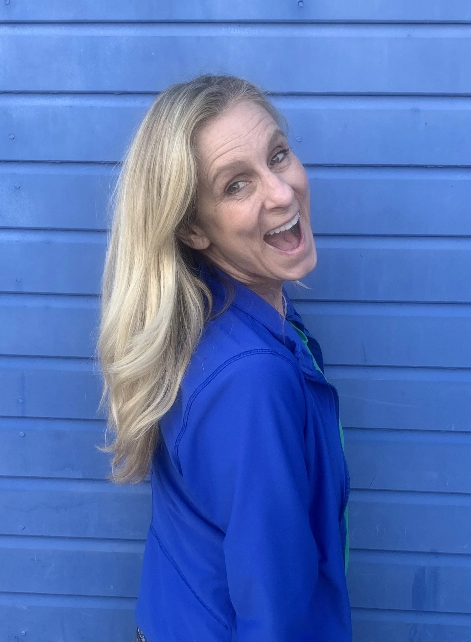 Logo of Santa Monica Tracy, featuring a diver executing a jump over water with a wave and mountains, and sun rays in the background.