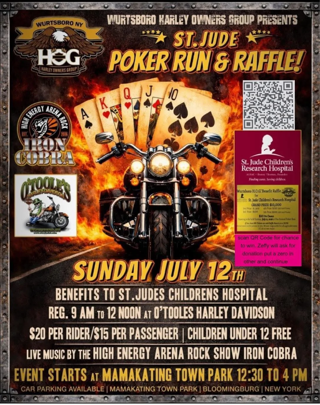 Wurtsboro HOG poker run