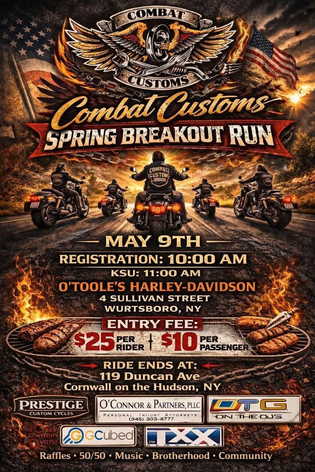 Combat Customs - Spring Breakout Run