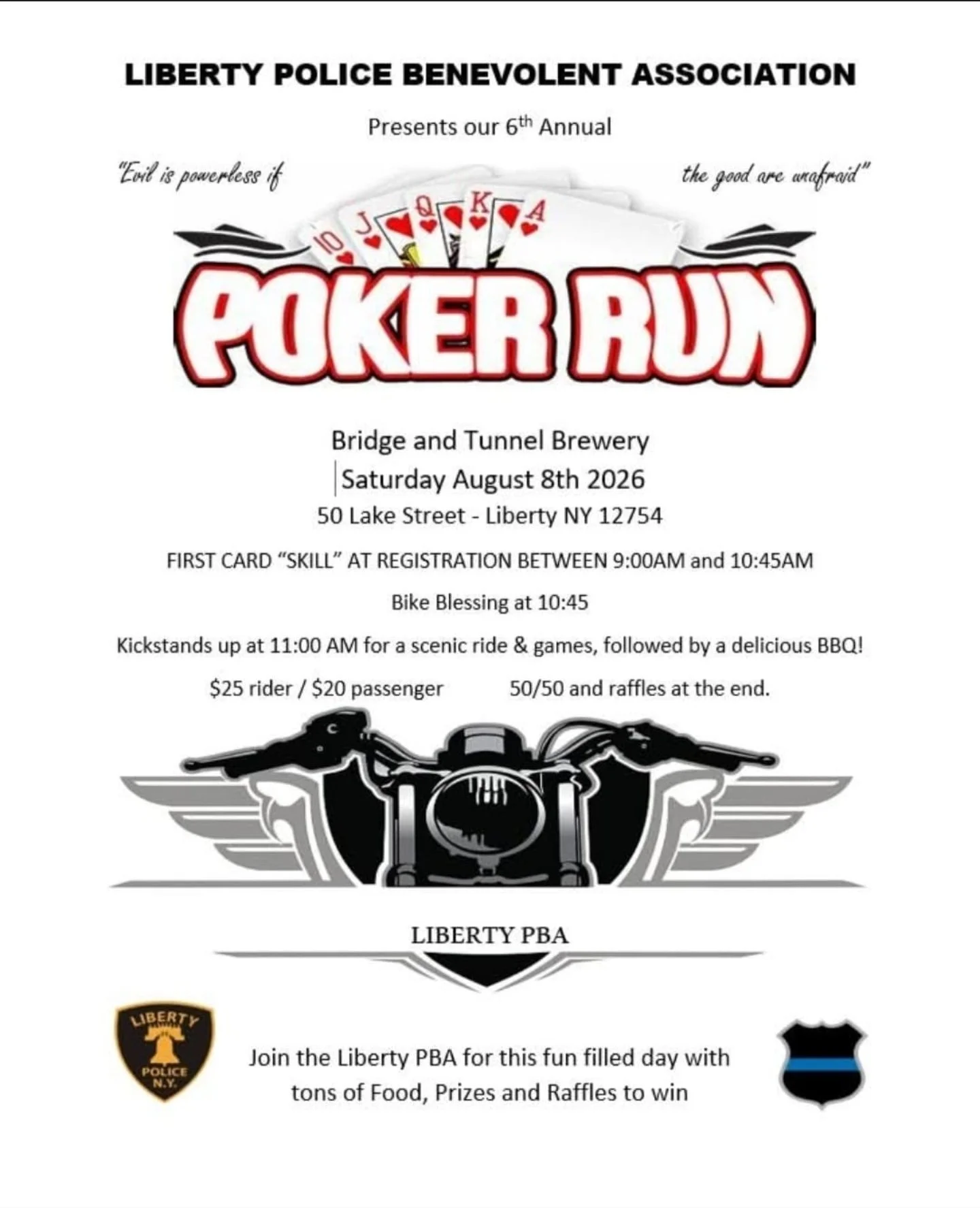 Liberty PBA Poker Run