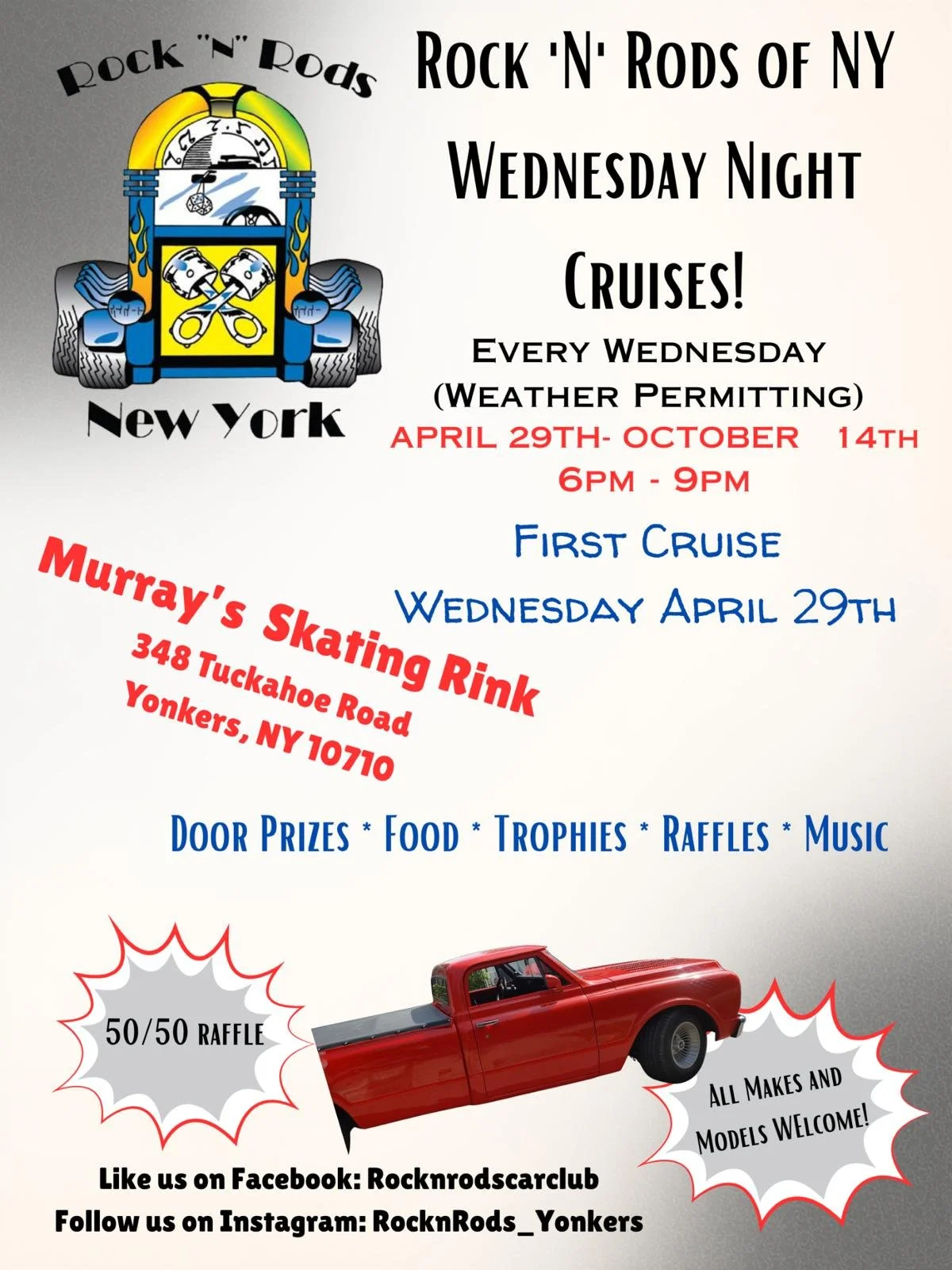 Rock n Rods of NY Night Cruises 