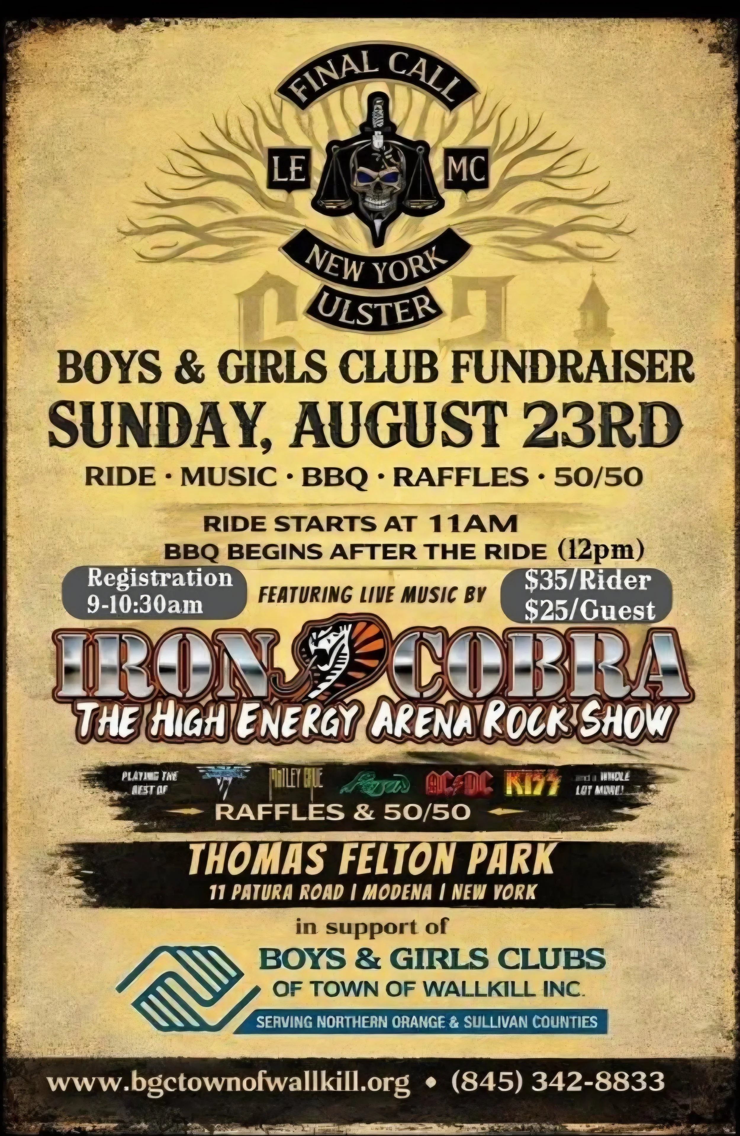 Final Call Boys & Girl Fundraiser