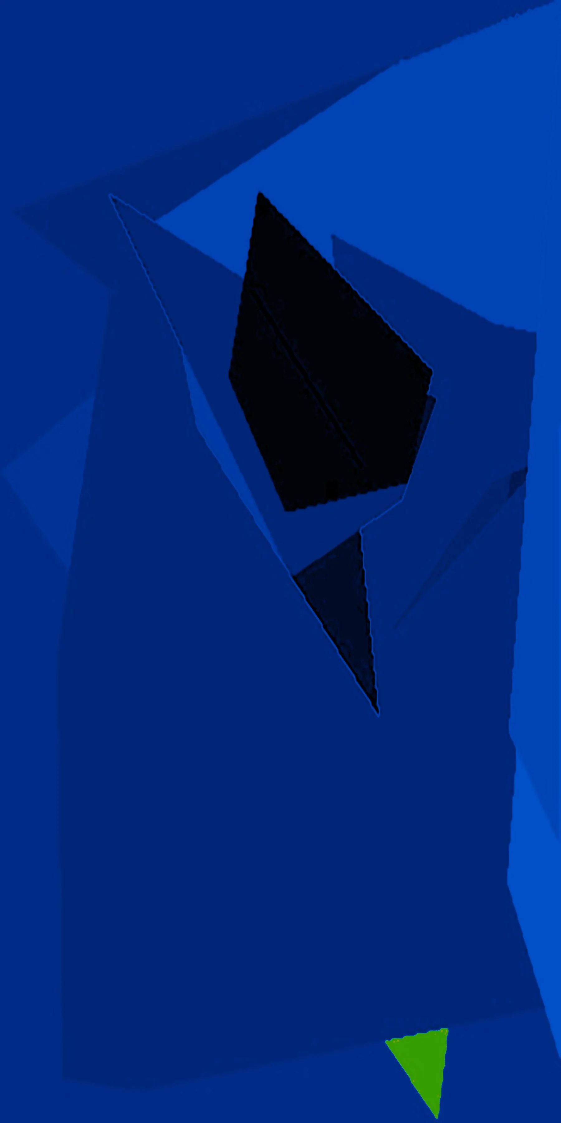 A Night in the Garden III, 2024 (60" x 30"- Acrylic on Canvas)