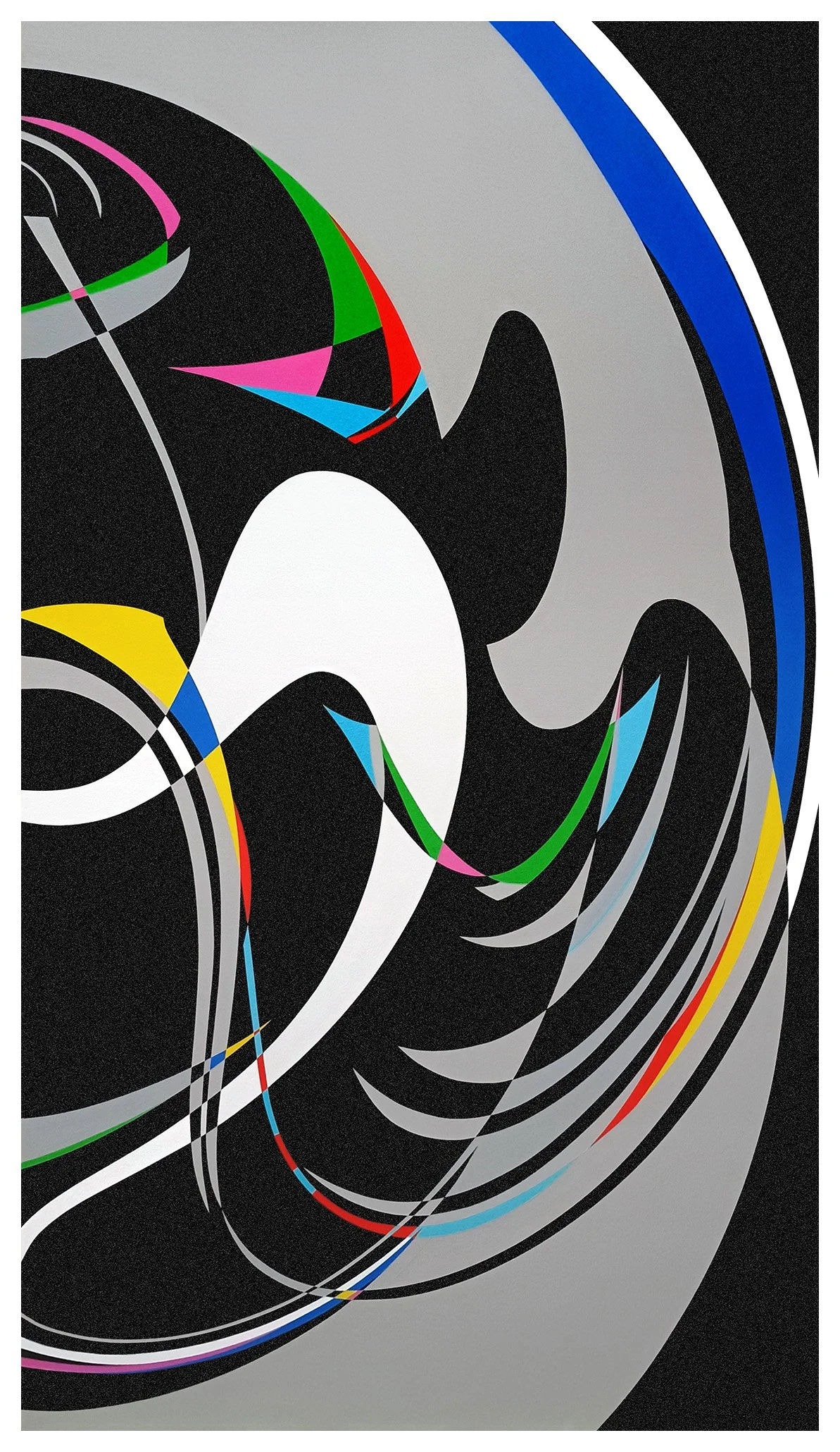   
Great Crested Grebe Love Dance 
  

 
Acrylic gouache and micaceous iron oxide  on canvas 60" x 34" 2026 
 