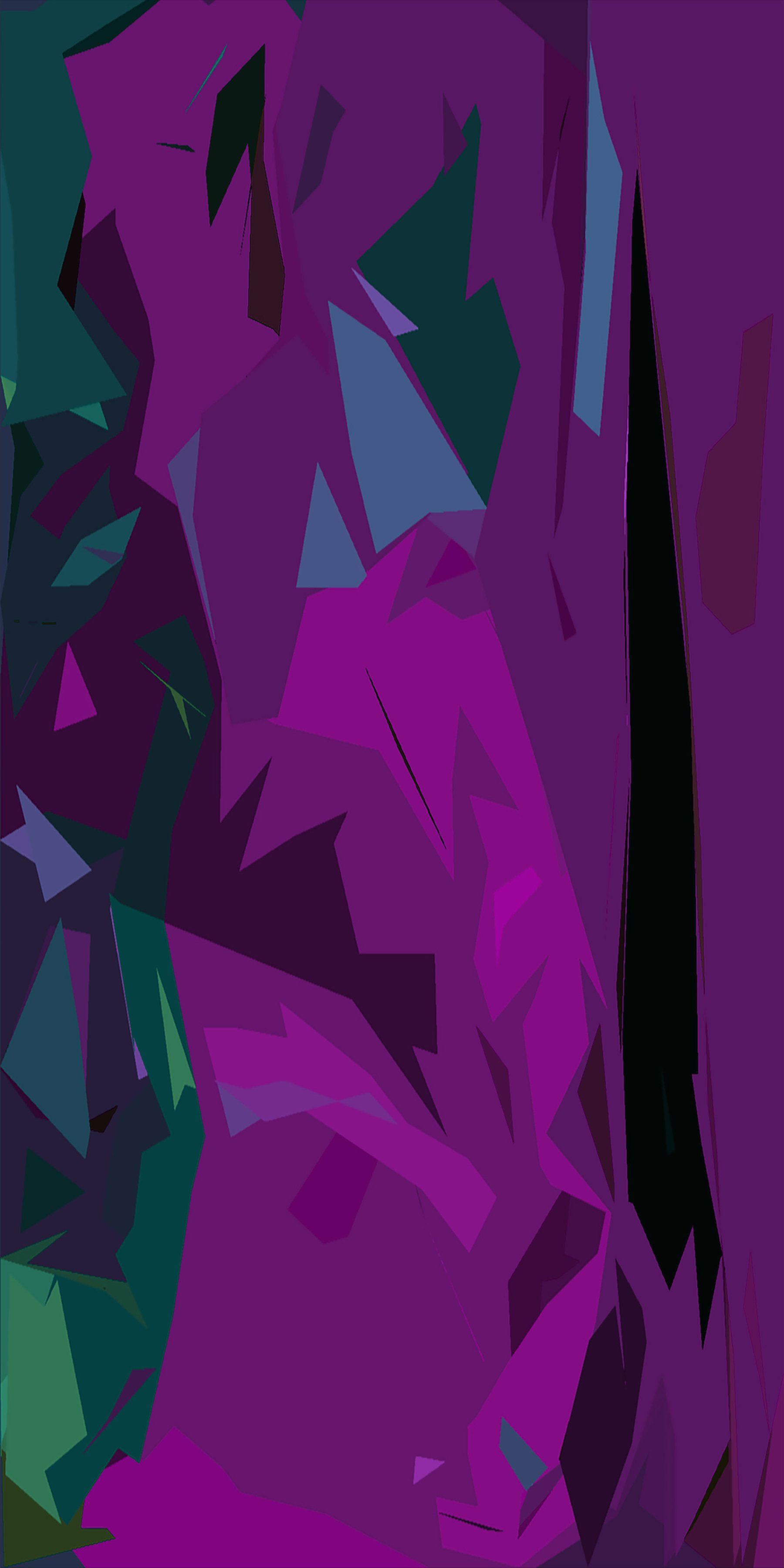 A Night in the Garden II, 2024 (60" x 30" - Acrylic on Canvas)