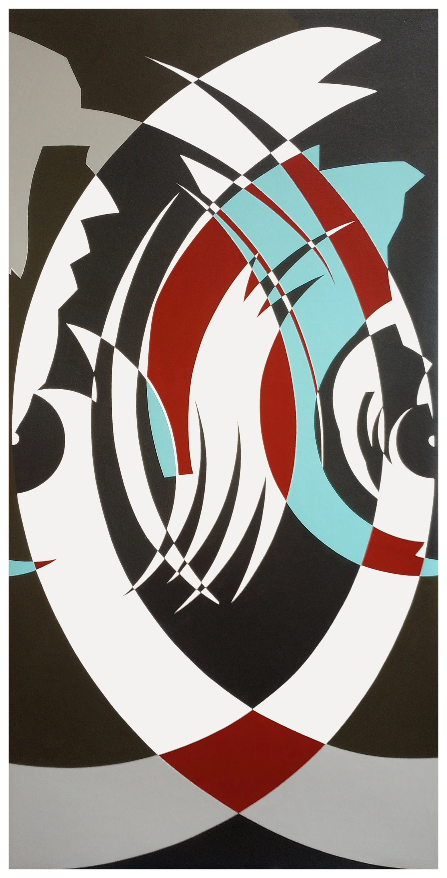   
Cathedral II 
  


 
Acrylic gouache and acrylic on canvas 60" x 34" 2025
 