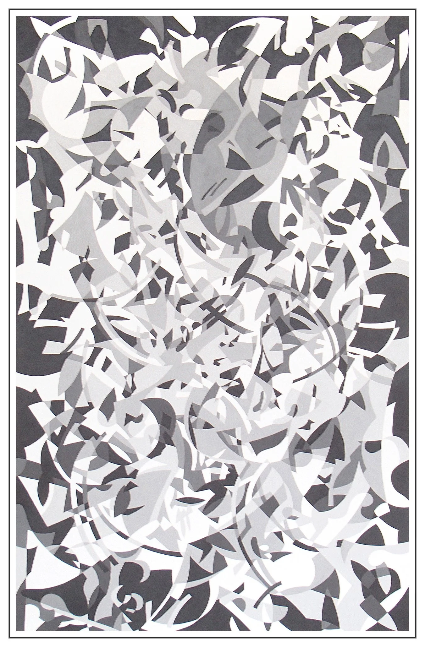  
End of Summer III
  

 
Acrylic on paper 48" x 31" 2016
 