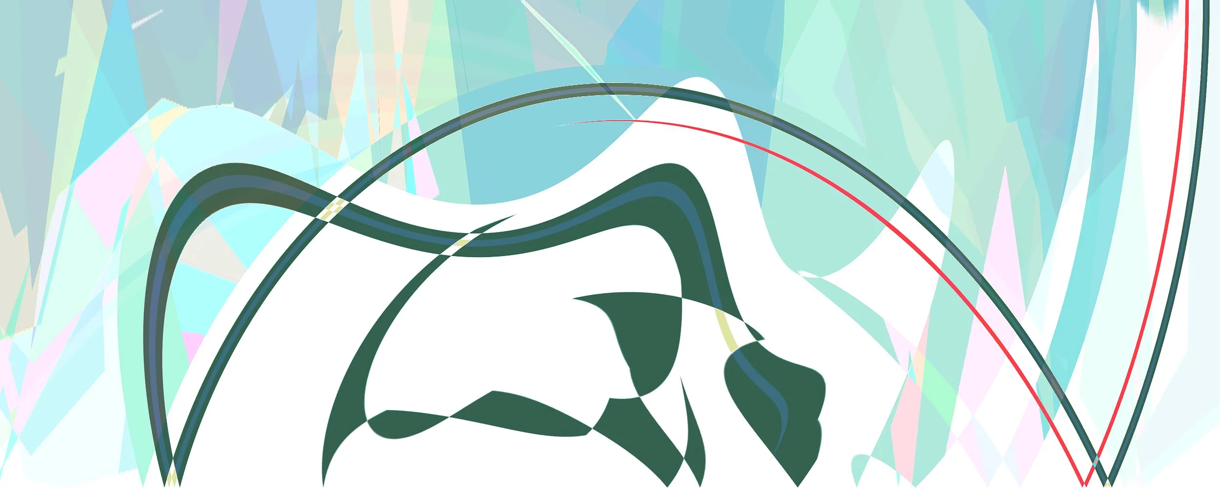 The Adventures of Huckleberry Finn, 2025 (24" x 60" - Acrylic gouache on canvas)