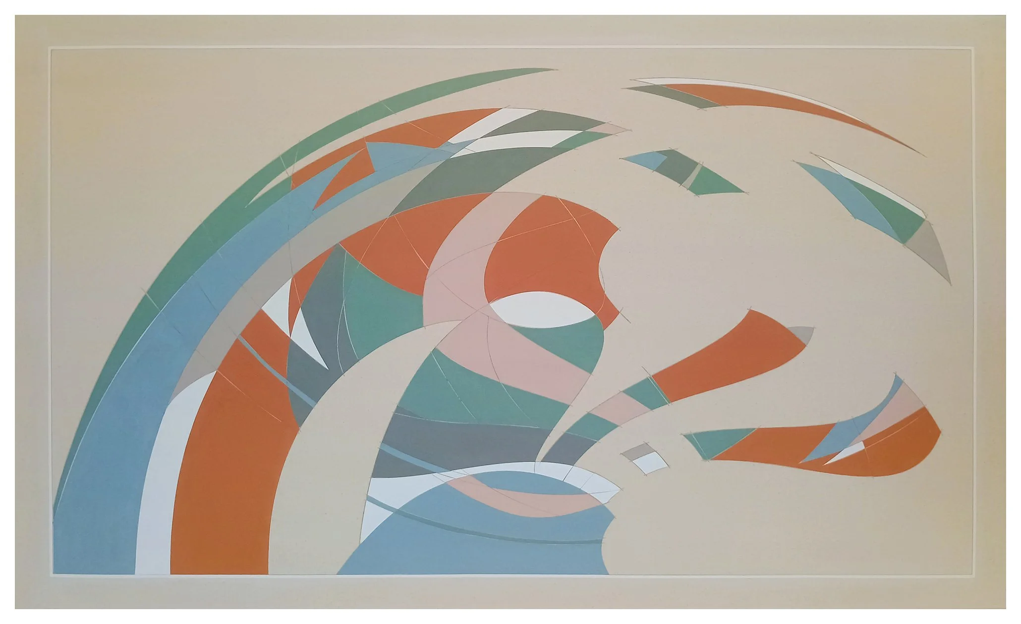   
Santsa Fe sunrise
  

 
Textured acrylic on raw canvas 24" x 40" 2025
  