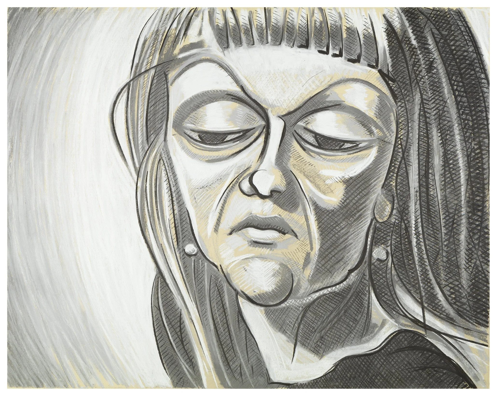  
Portrait of Cynthia
  

 
Soft pastel on paper 28.5" x 36" 2019
 