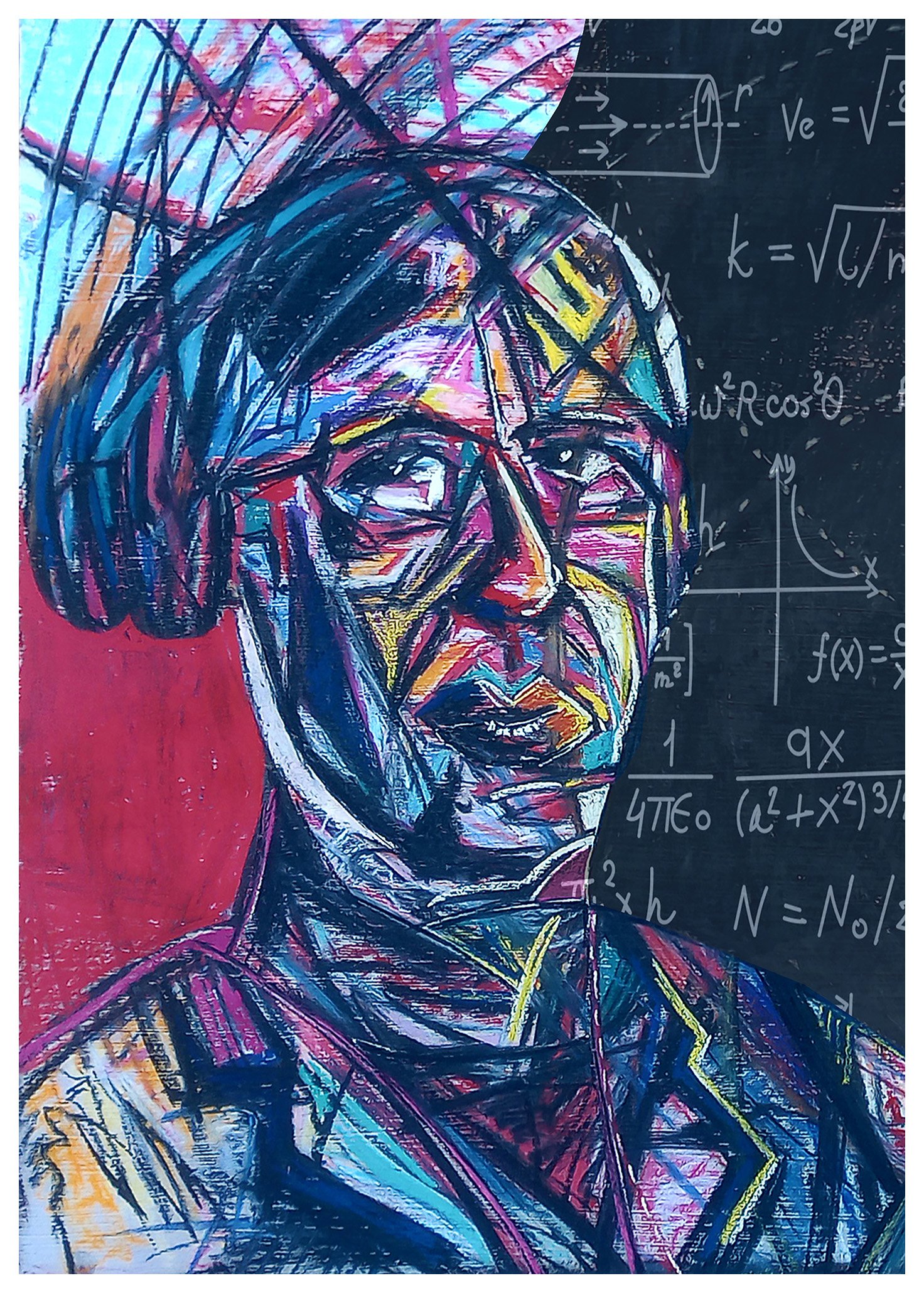   
The Quest
  

 
Soft pastel on plywood 34" x 24" 2024
  