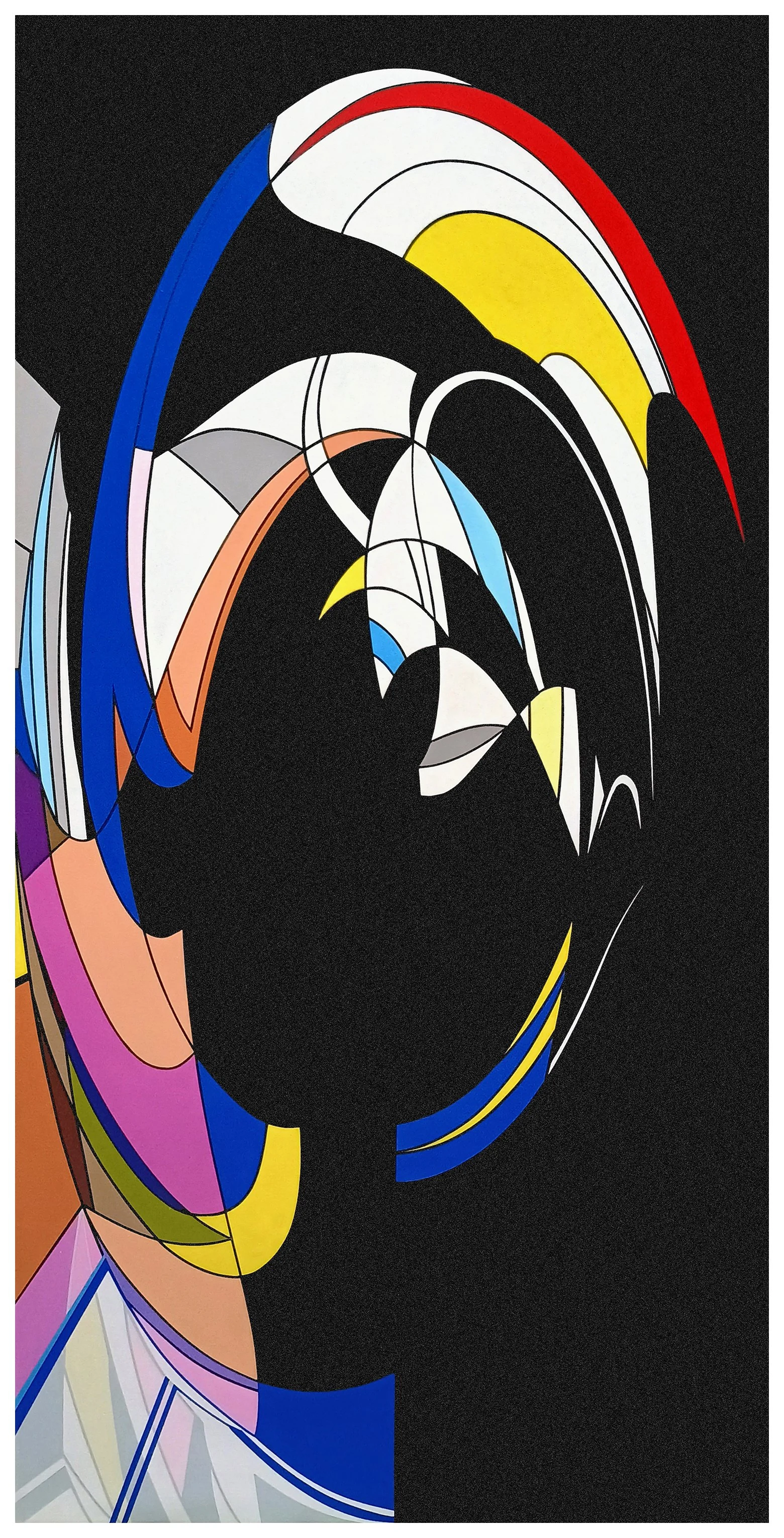   
Koi 
  

 
Acrylic gouache and micaceous iron dioxide on canvas 60" x 30" 2025
 