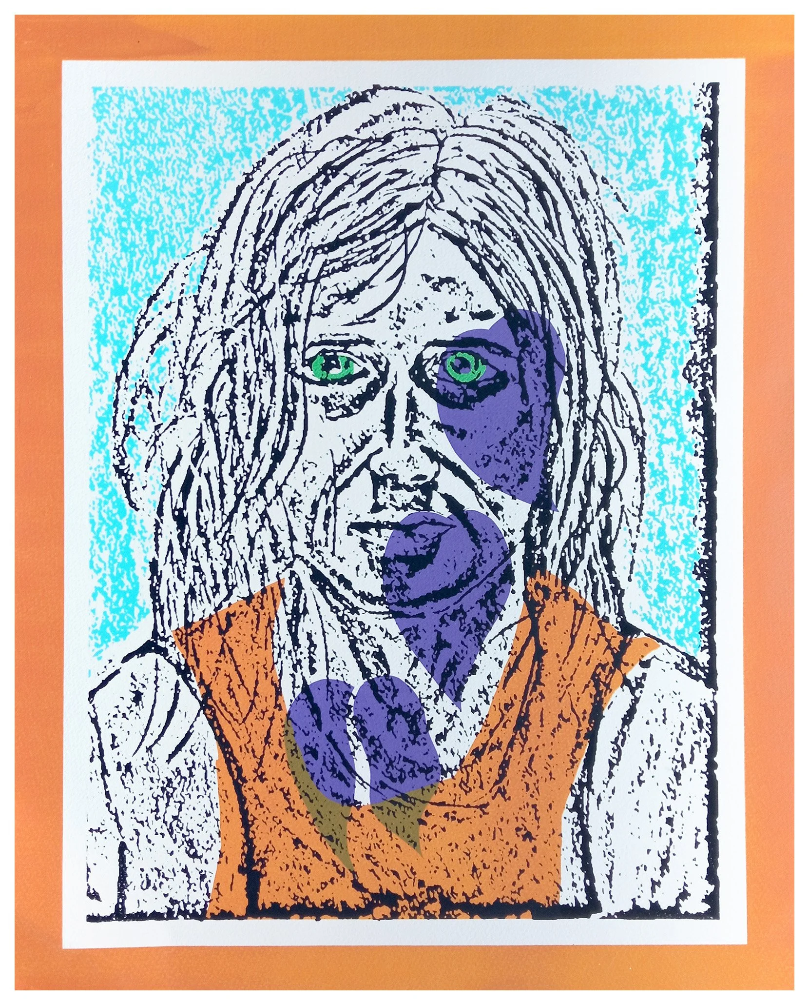   
Haydin with a Broken Heart
  

 
Serigraph on paper 22.5" x 18" 2022
  