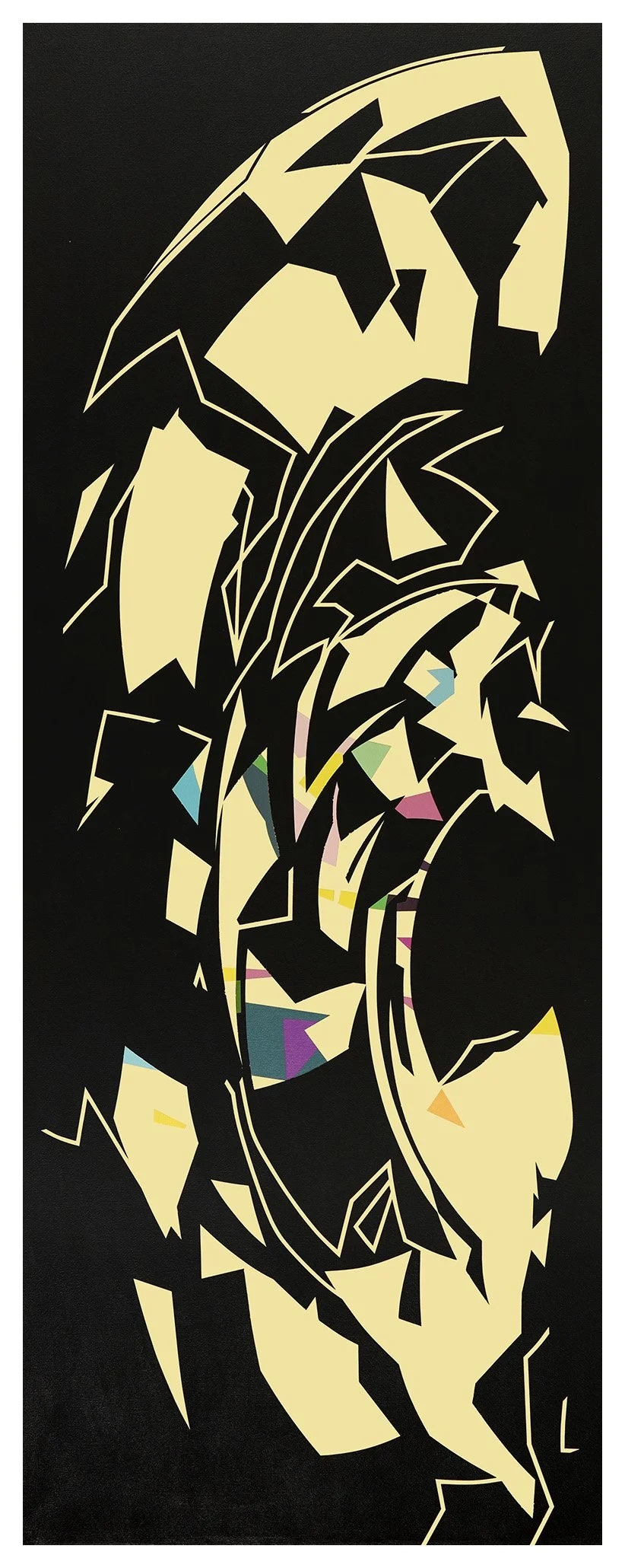   
The Waiting Quill  

 
Acrylic gouache on canvas 73" x 24" 2025
 