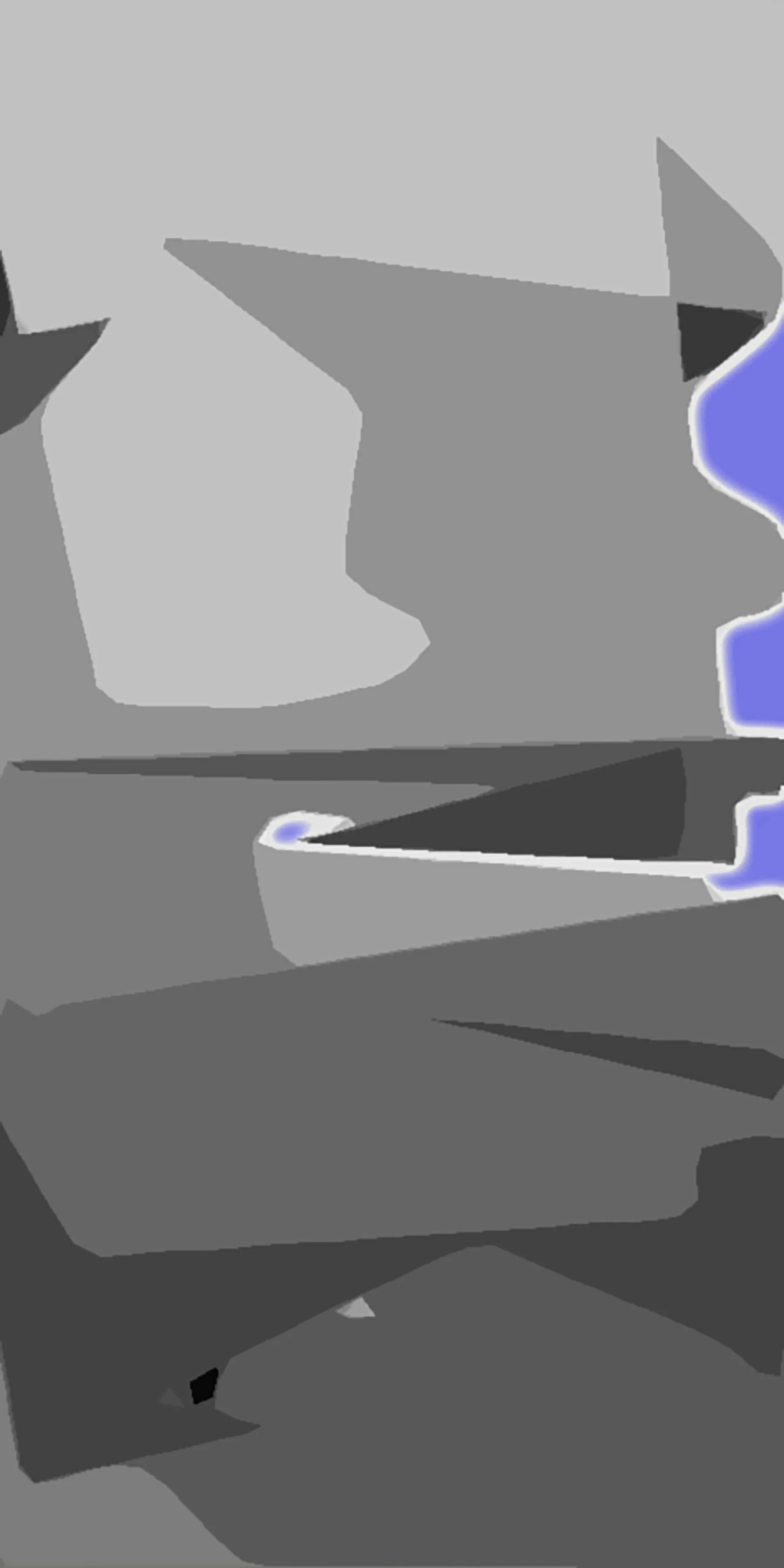 Hissarlik, 2024 (60" x 34" - Acrylic on Canvas)