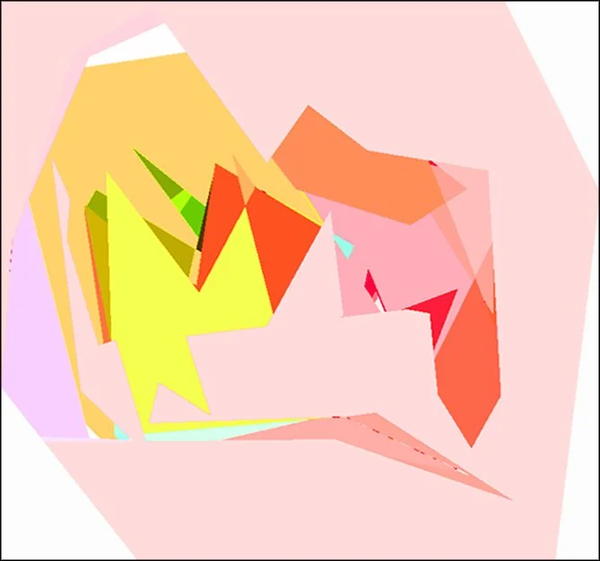 A Day in the Garden XI, 2024 (44" x 44" - Acrylic on Canvas)