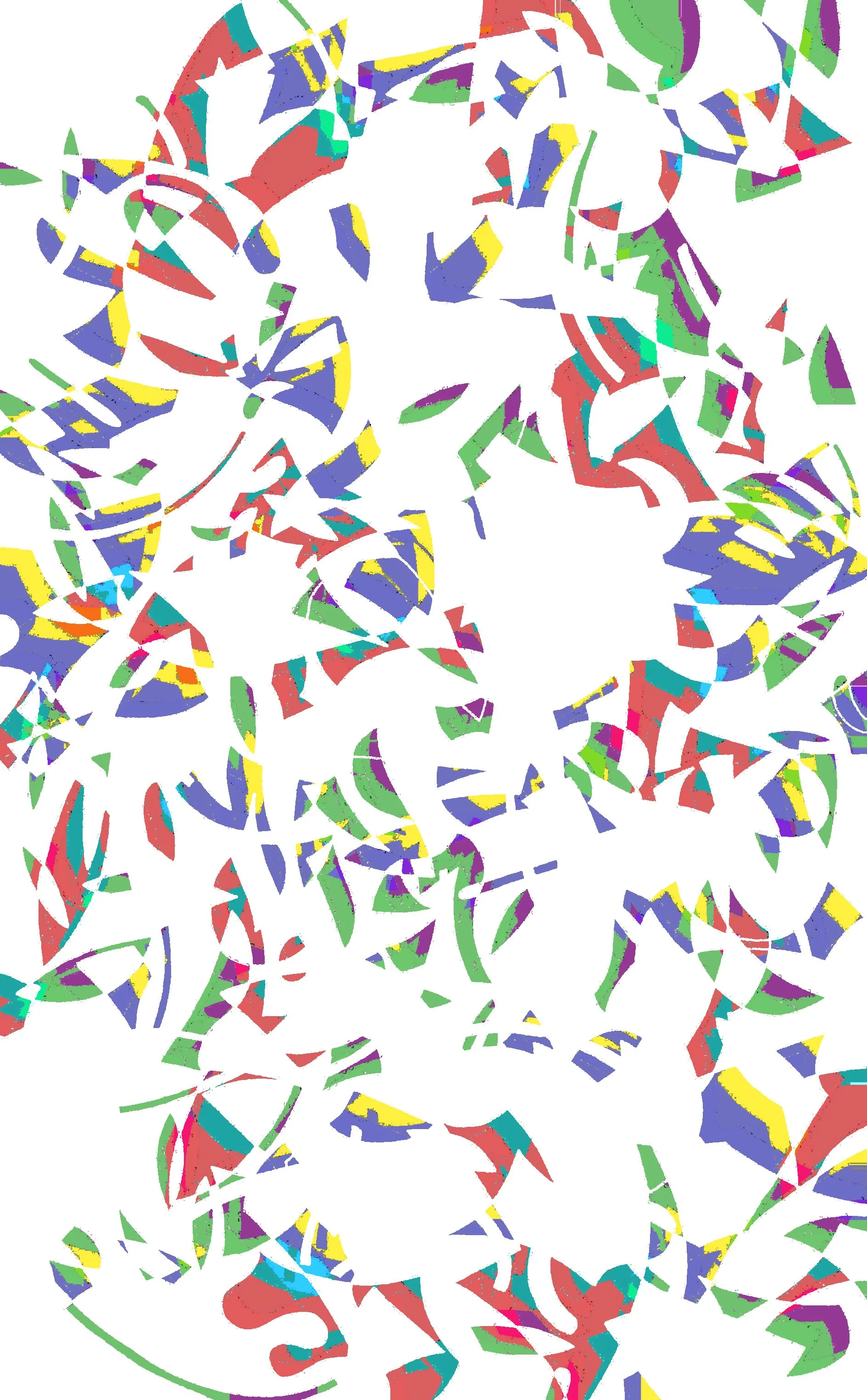 End of Summer X, 2020 (48" x 31" - Acrylic on Paper)