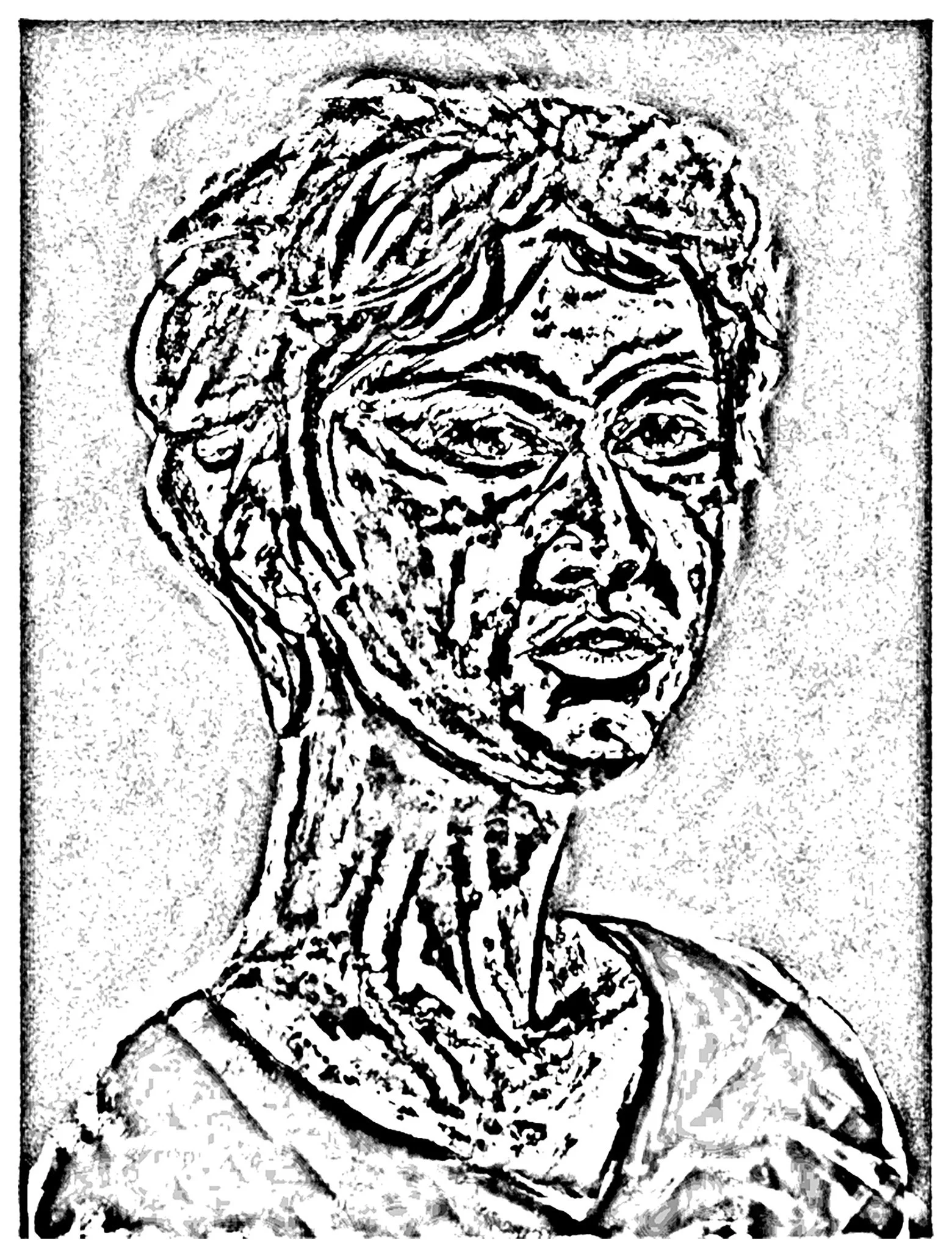  
Portrait of Samantha
  

 
Graphite on paper 24" x 18" 2018
 