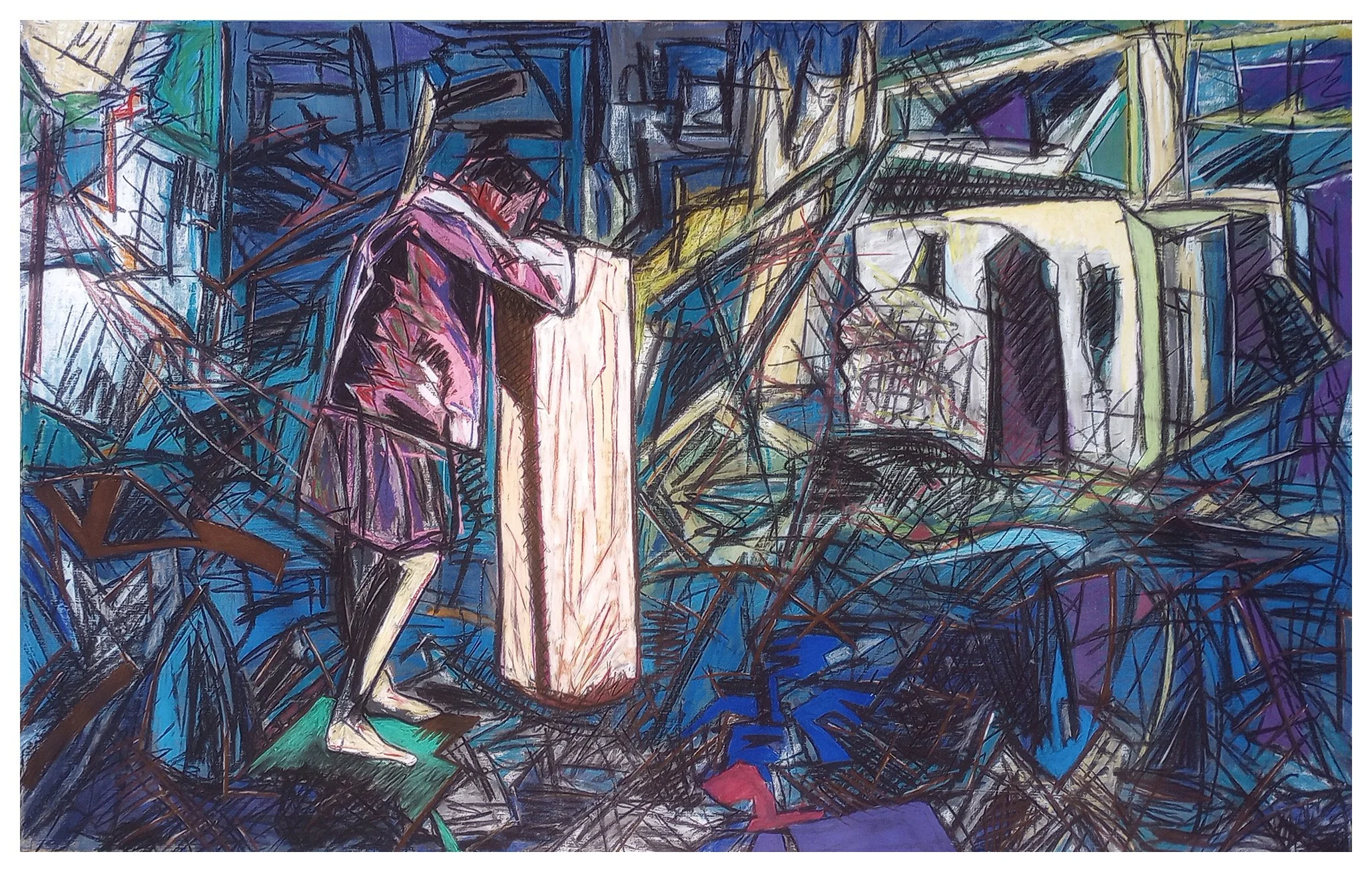   
Spilled Milk
  

 
Soft pastel on plywood 34" x 60" 2024
  