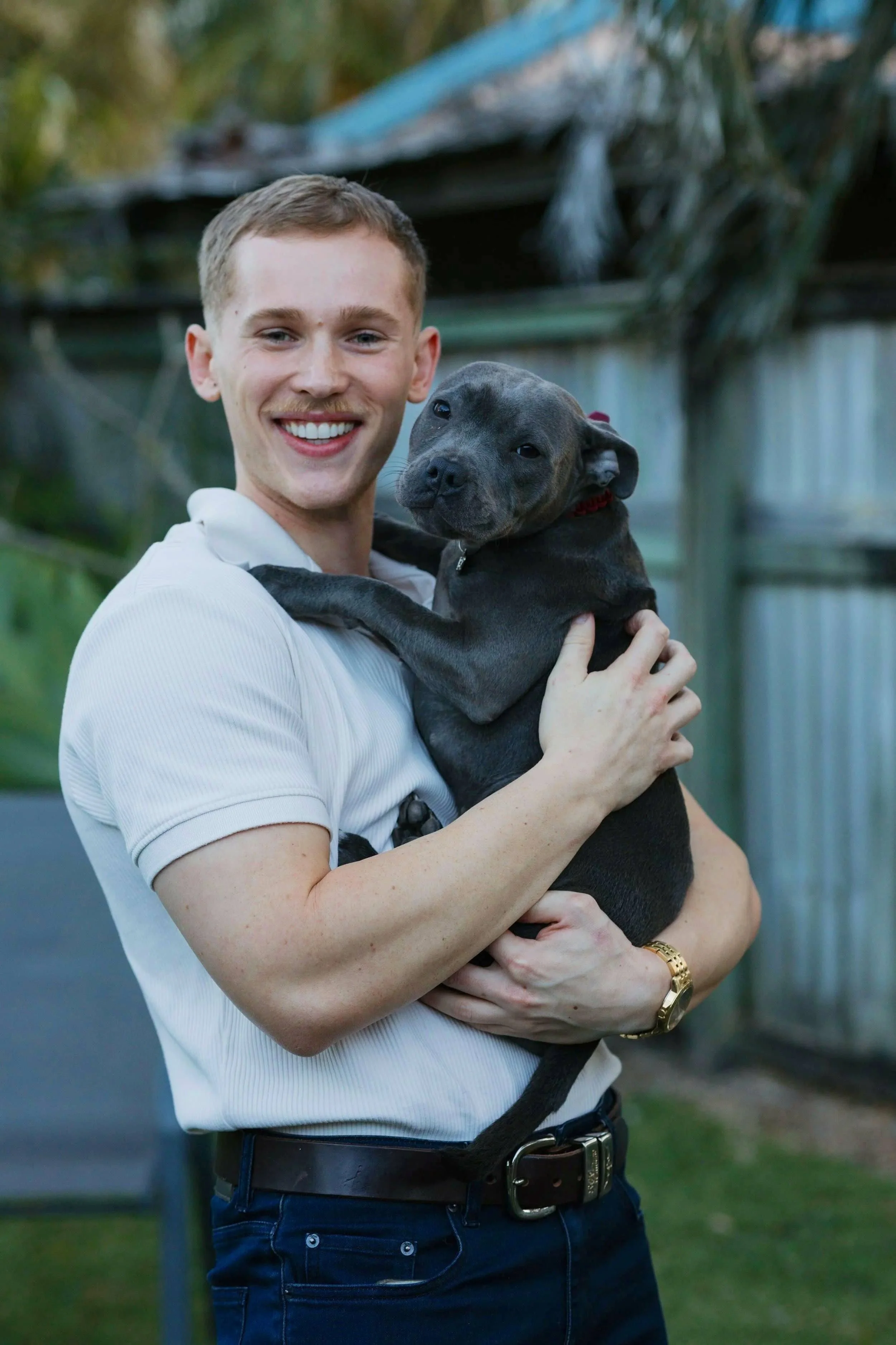 Matt and Skyla, Animal Assisted Therapy