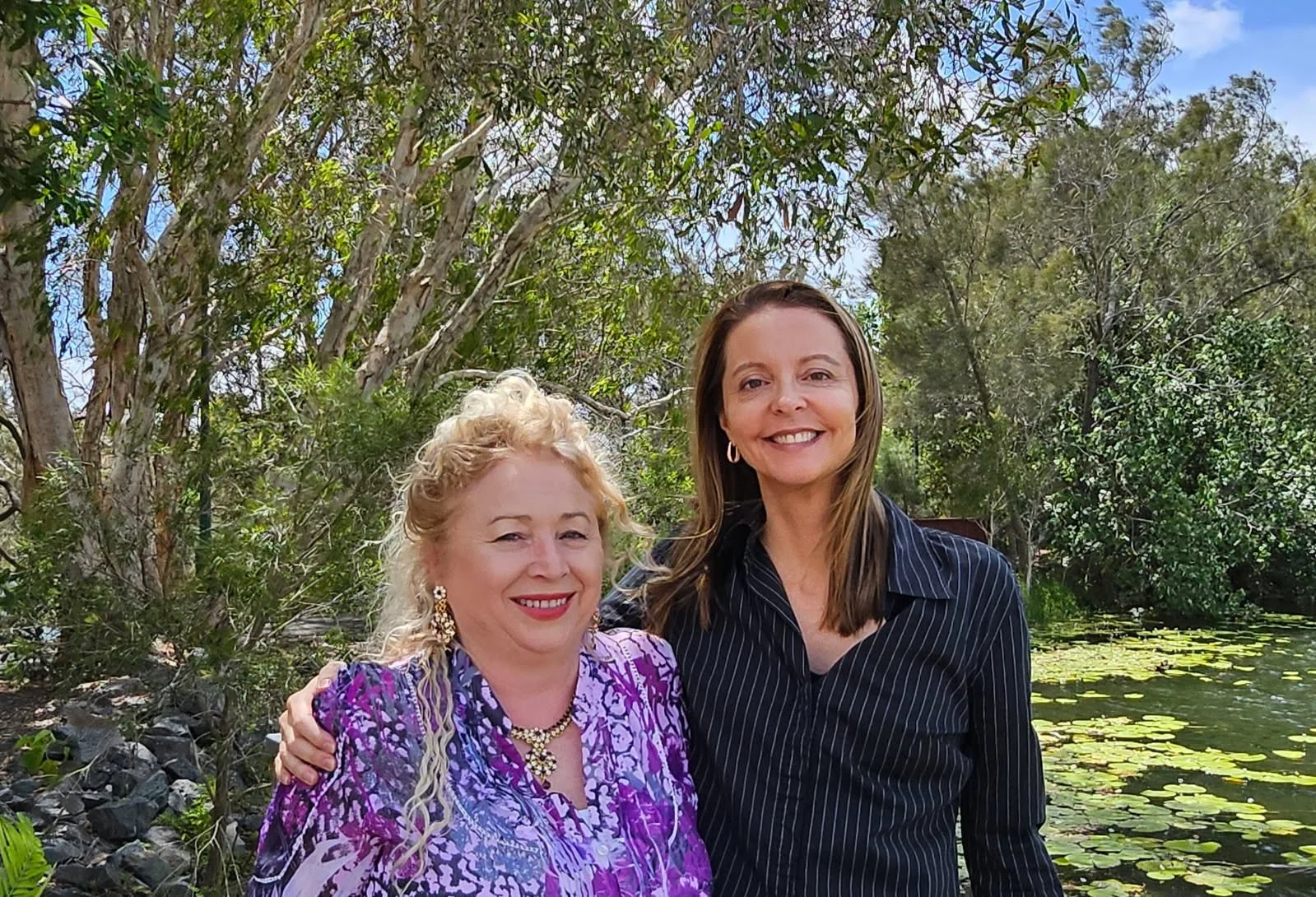 Terri Sheldon and Debbie Sabot, Lakeside Rooms, Robina, Gold Cost