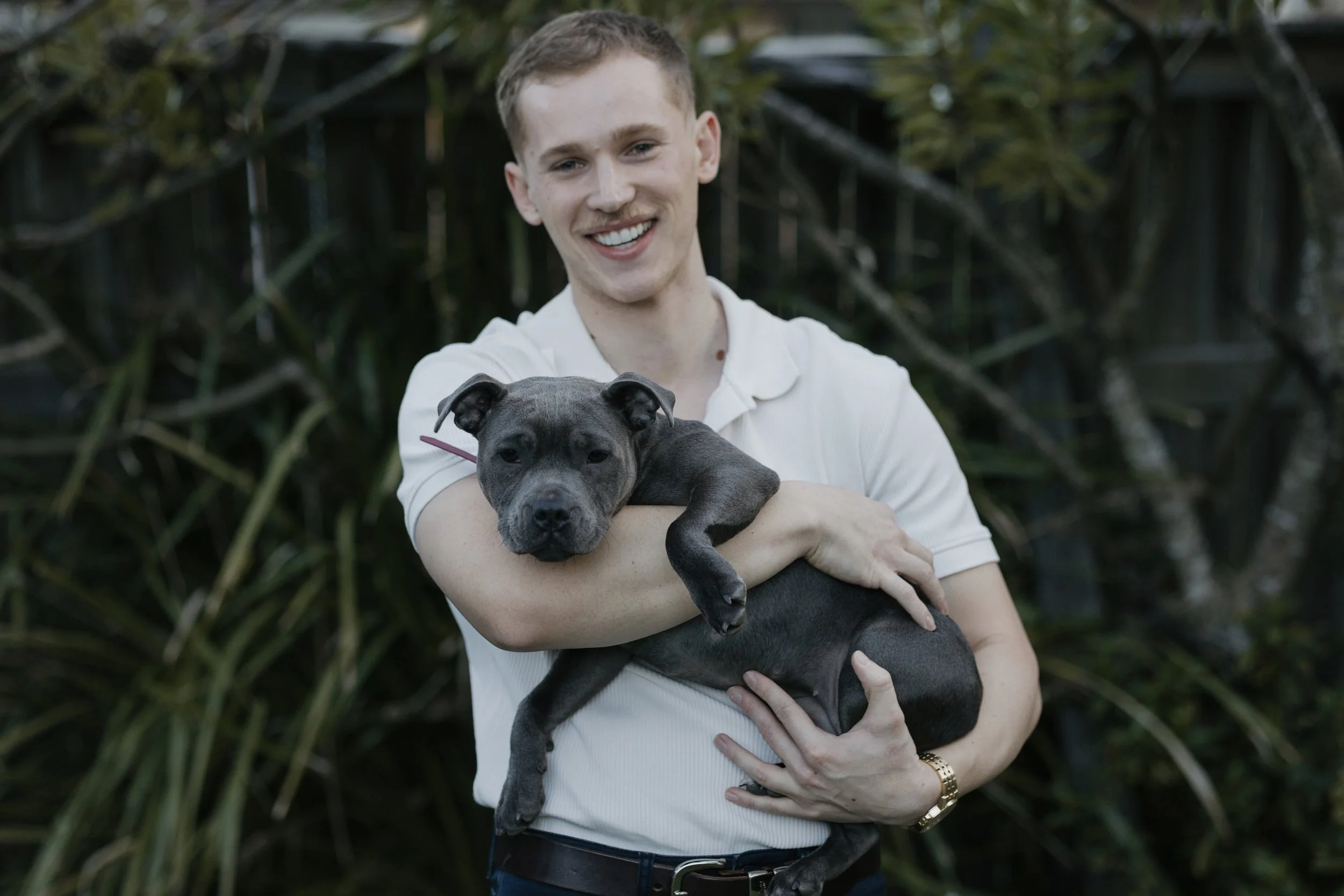 Matt & Skyla, Animal Assisted Therapy at Lakeside Rooms