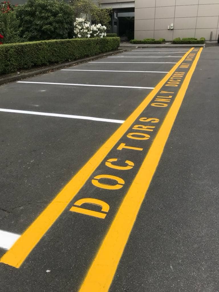 Doctor Only Car Parking Bay