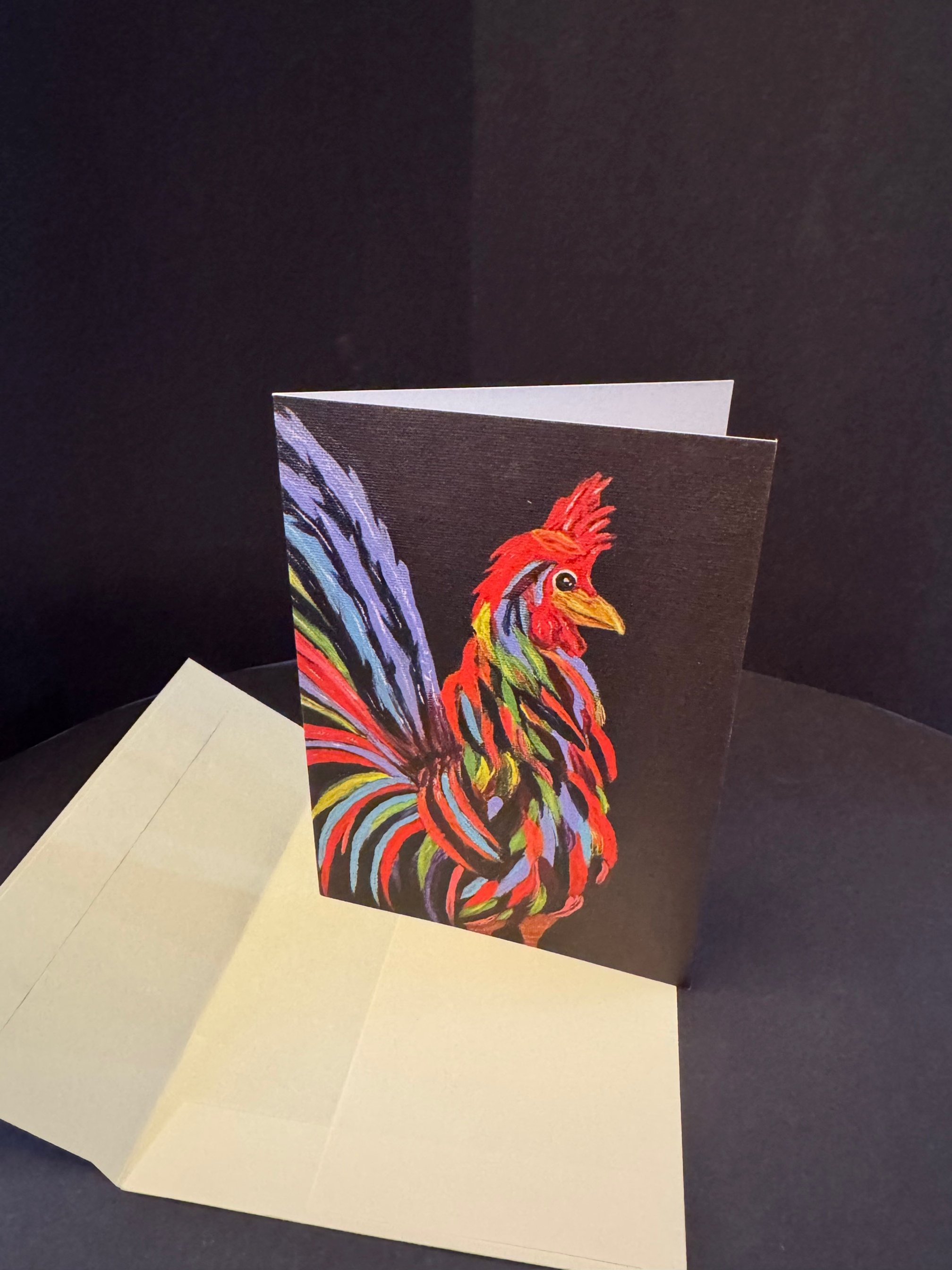 "Colorful Expression" Greeting Card