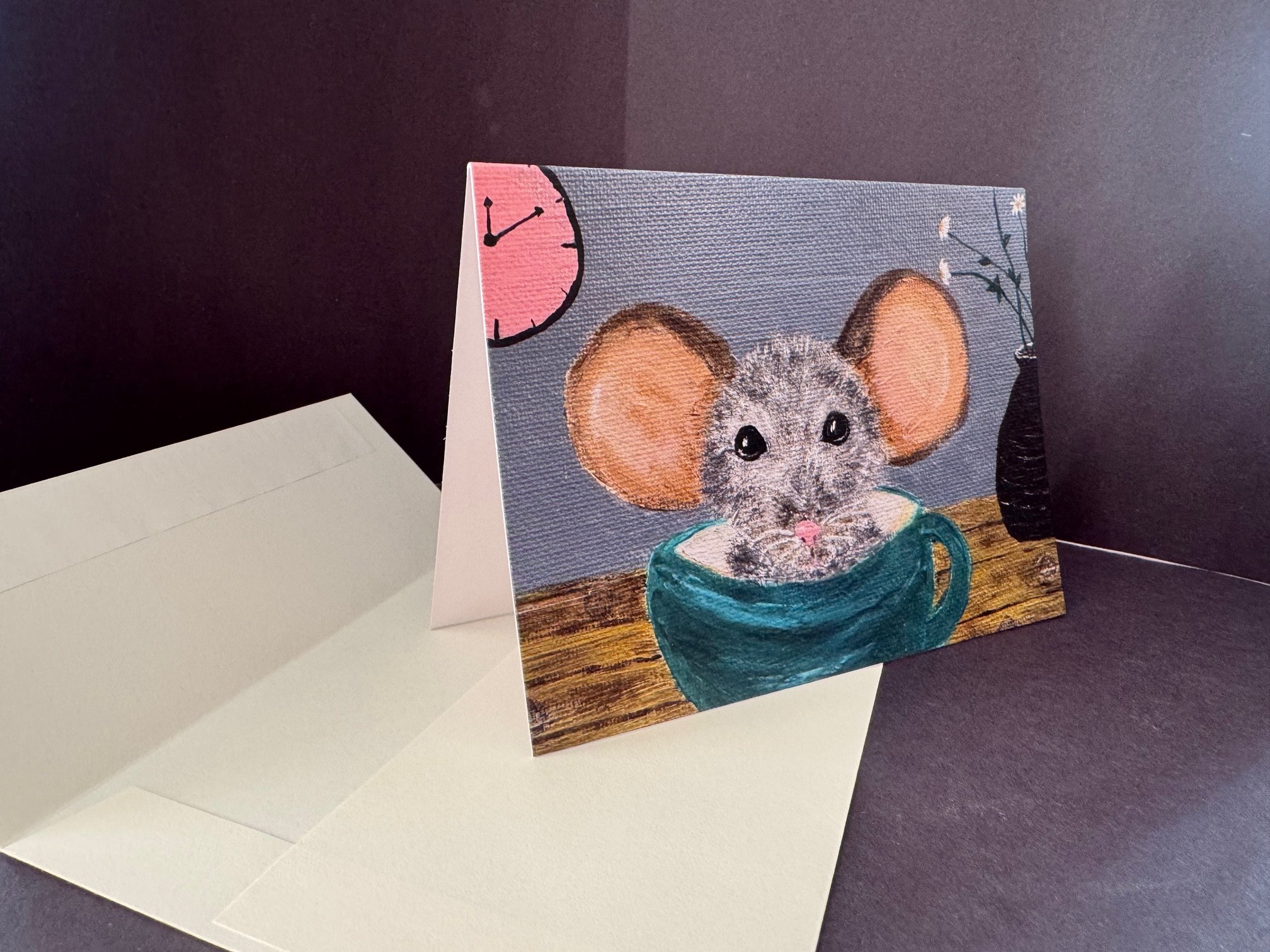 "Teatime" Greeting Card