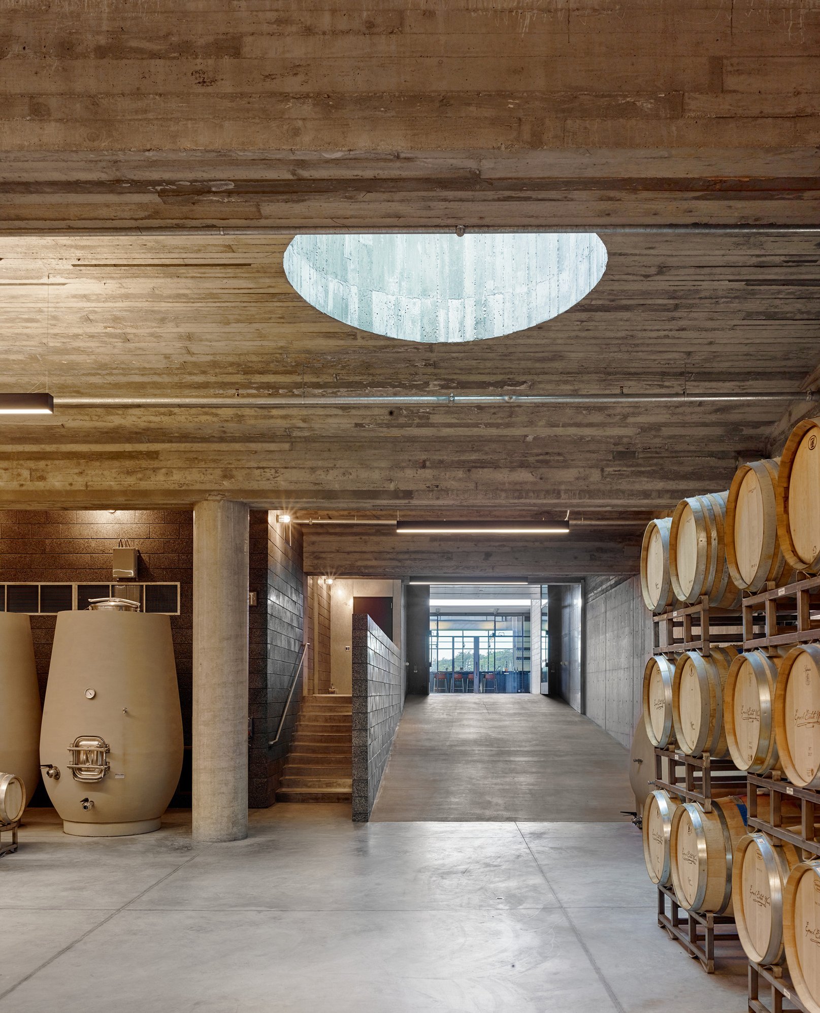 Epoch Winery & Tasting Room - Barrel Room