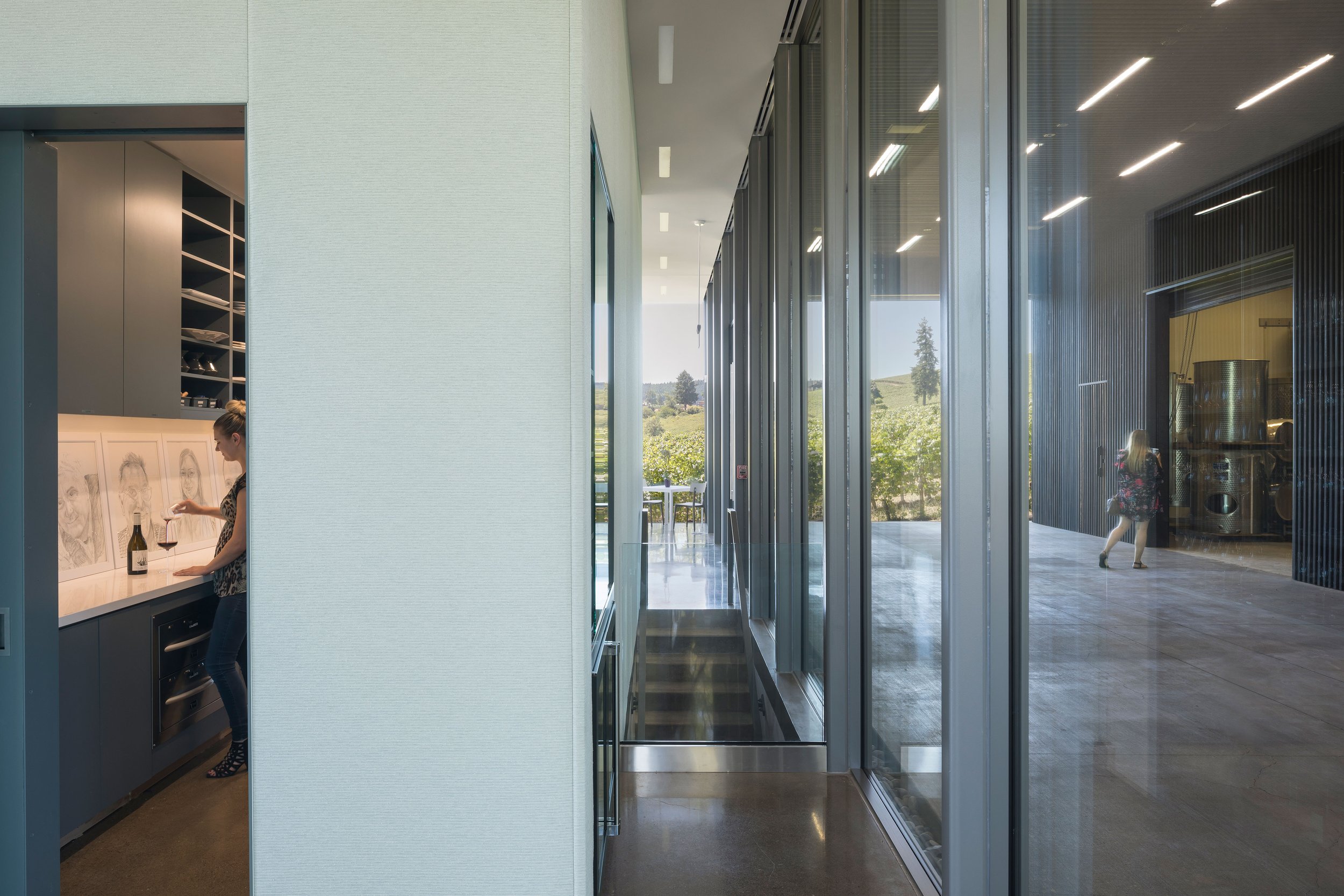 Furioso Vineyards Interior Tasting Room
