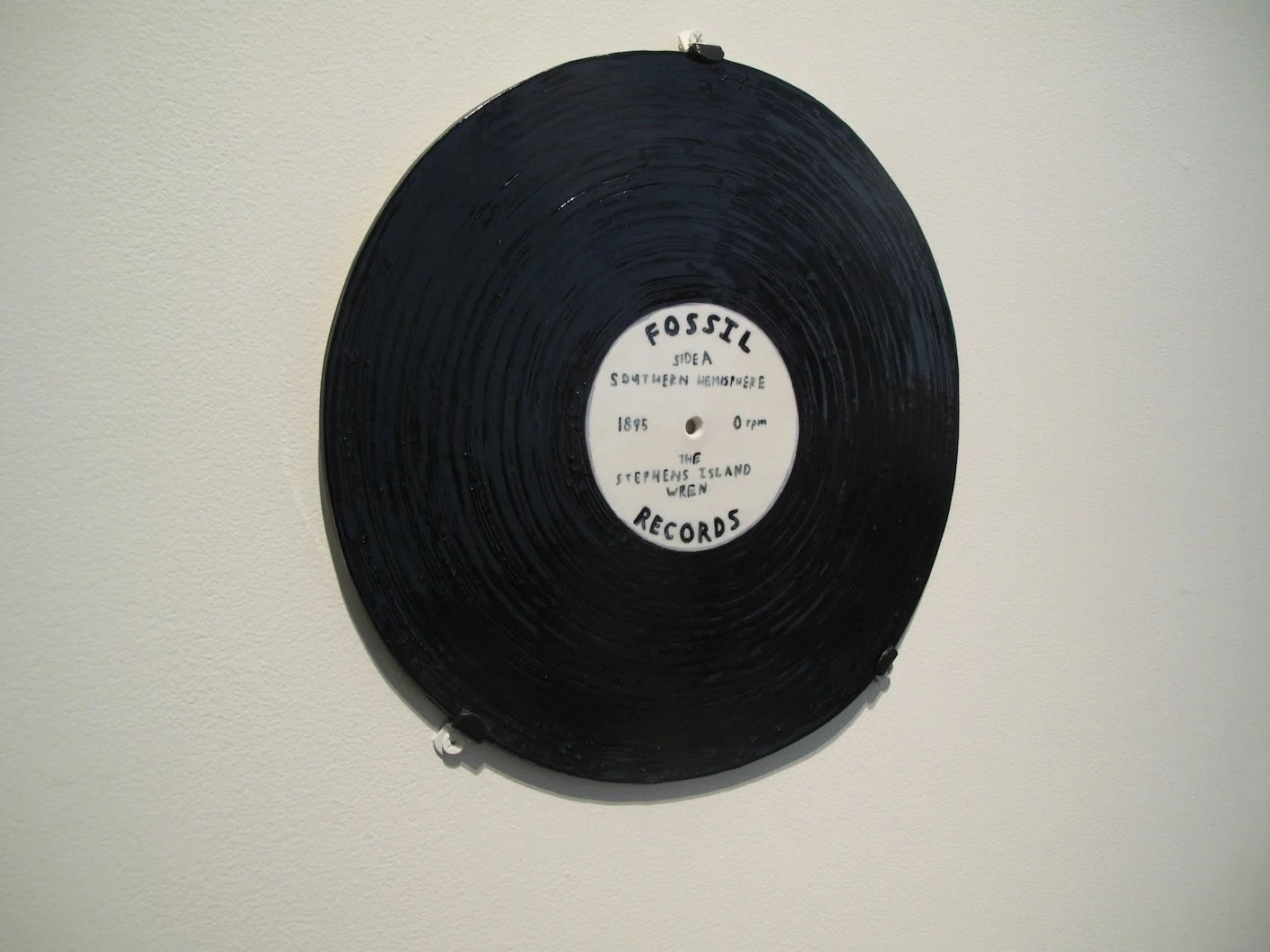 Sam Hamilton_%22Fossil Records Side A%22 at Standard Candles exhibition at Portland Art Museum.JPG