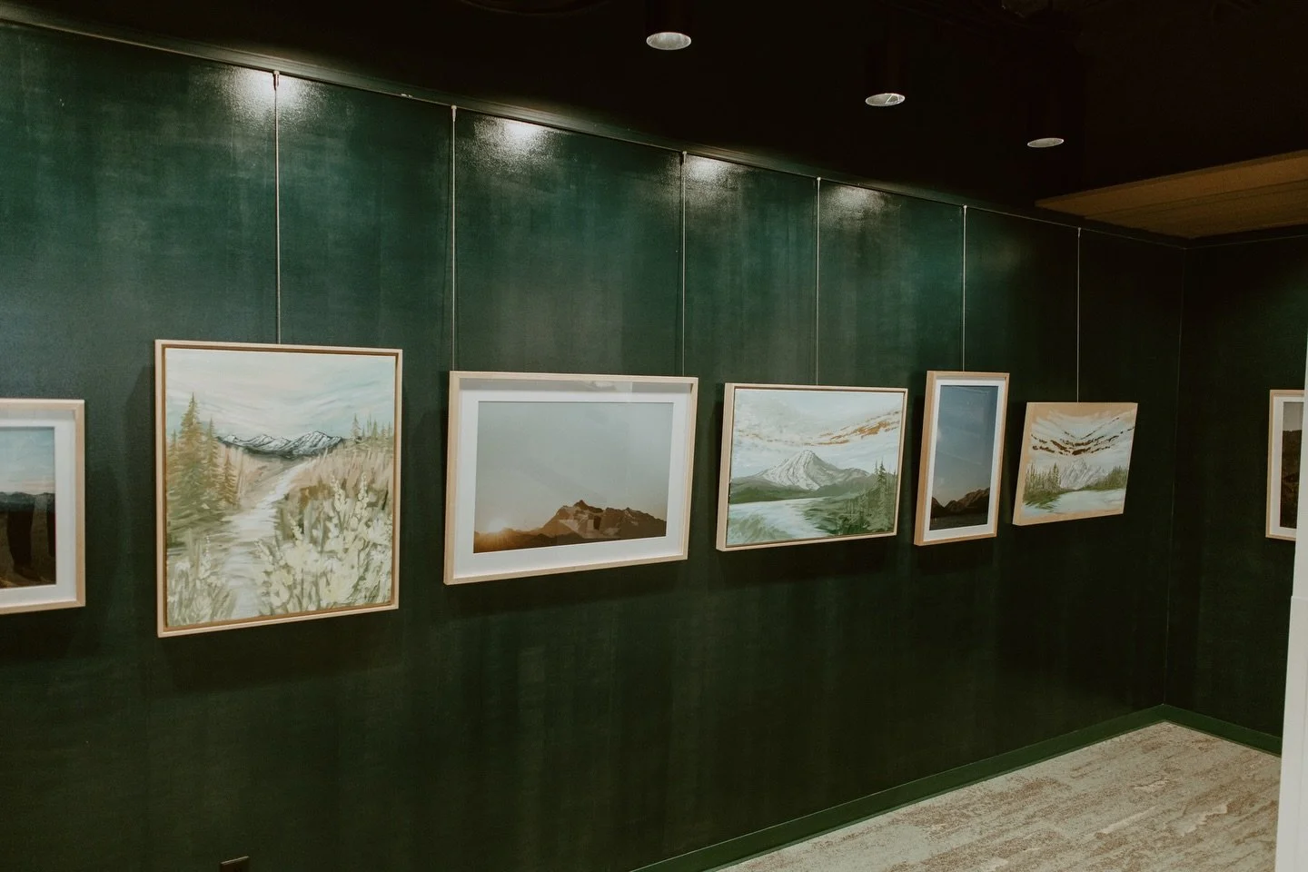 Have you been to the Edmonds Public Library lately?! 

We are so honored and grateful to the featured artists on the @edmondsartscommission Gallery walls there this season!! Stop by next time you&rsquo;re in town  to check out an extension of Sunligh