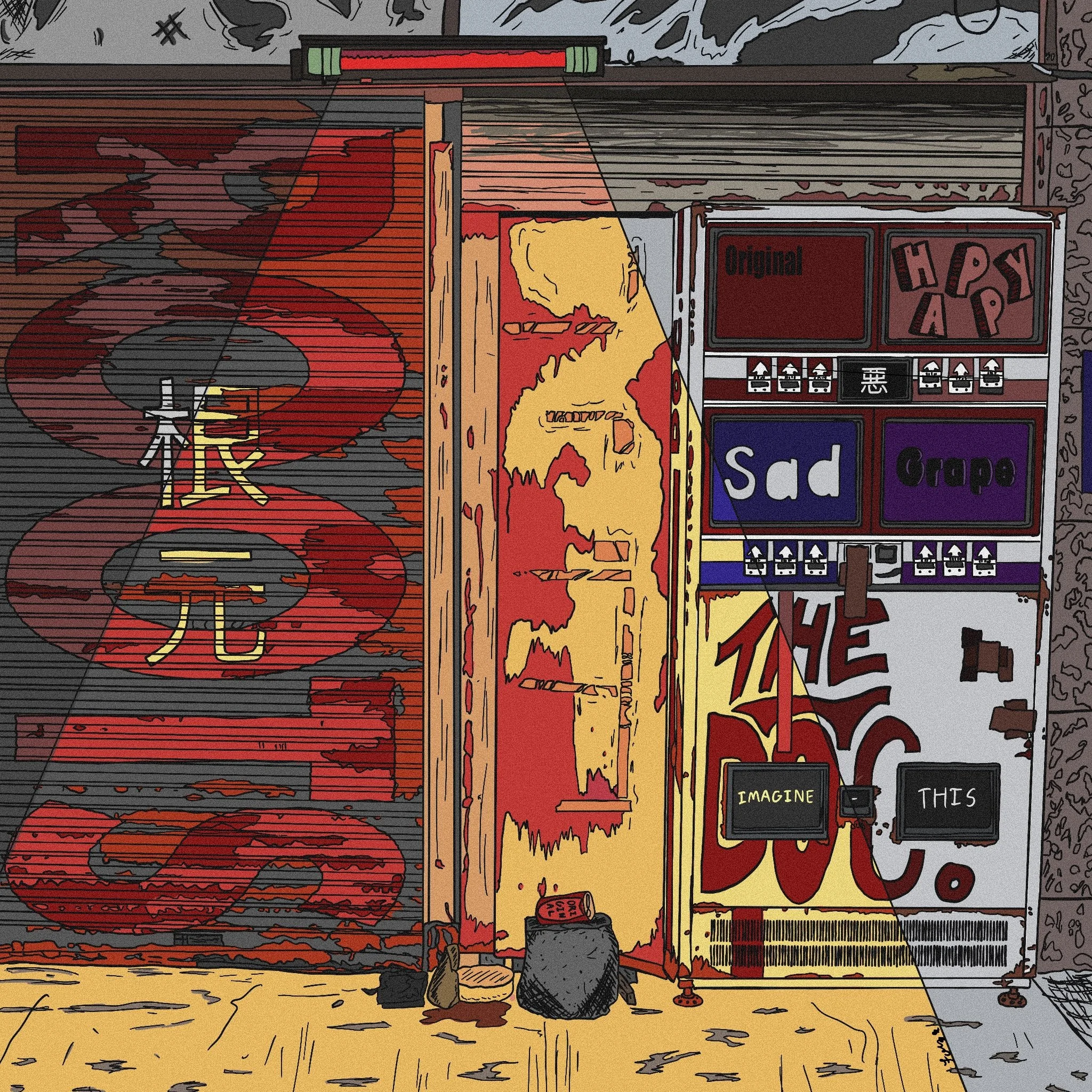 Created as concept art for GRACE, an animated show set in a future where children have their imaginations harvested for the production of Dream-Cola. Now under development as a novel.