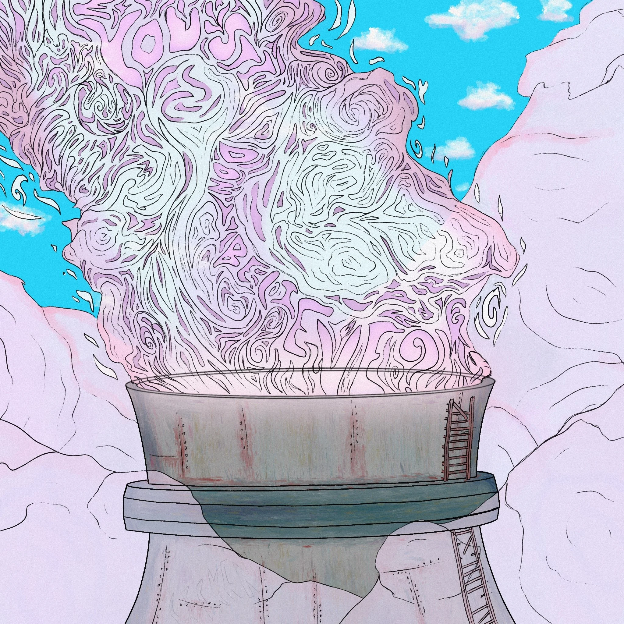 Created as concept art for GRACE, an animated show set in a future where children have their imaginations harvested for the production of Dream-Cola. Now under development as a novel.