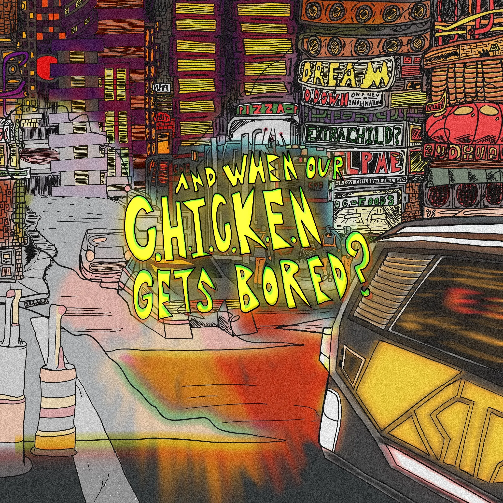 Created as concept art for GRACE, an animated show set in a future where children have their imaginations harvested for the production of Dream-Cola. Now under development as a novel.