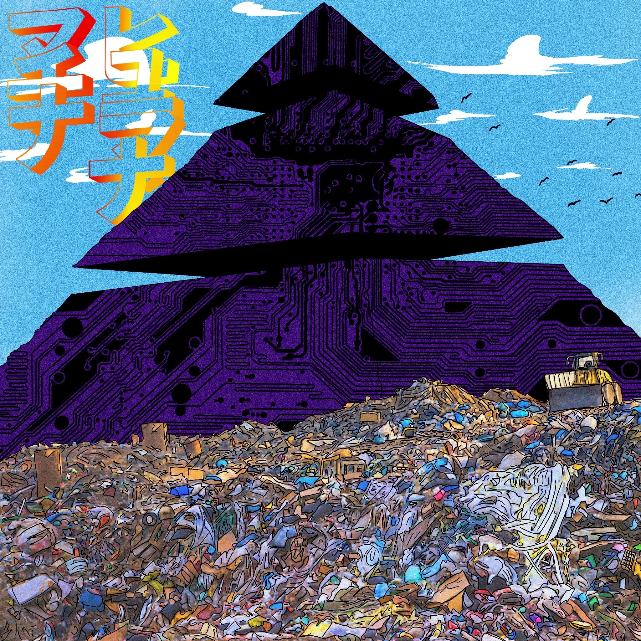 Created as concept art for GRACE, an animated show set in a future where children have their imaginations harvested for the production of Dream-Cola. Now under development as a novel.