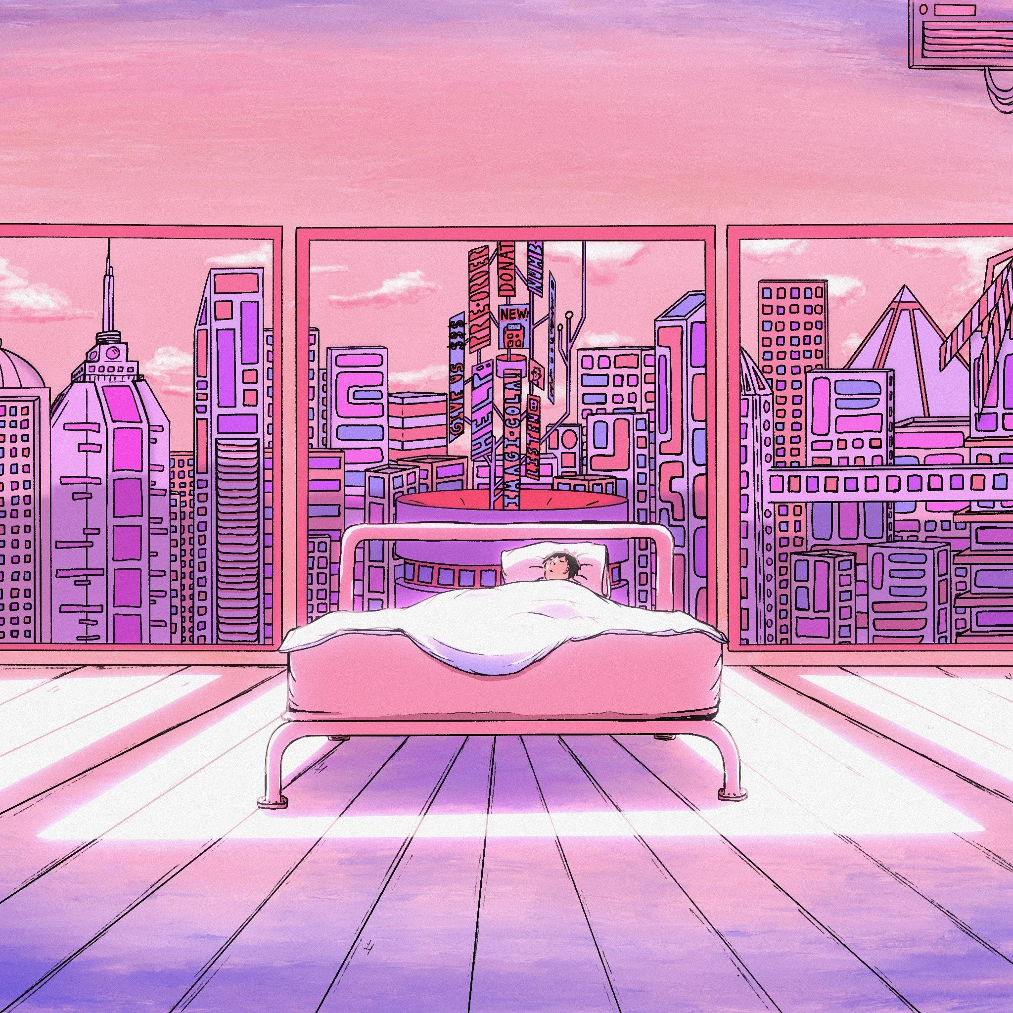 Created as concept art for GRACE, an animated show set in a future where children have their imaginations harvested for the production of Dream-Cola. Now under development as a novel.