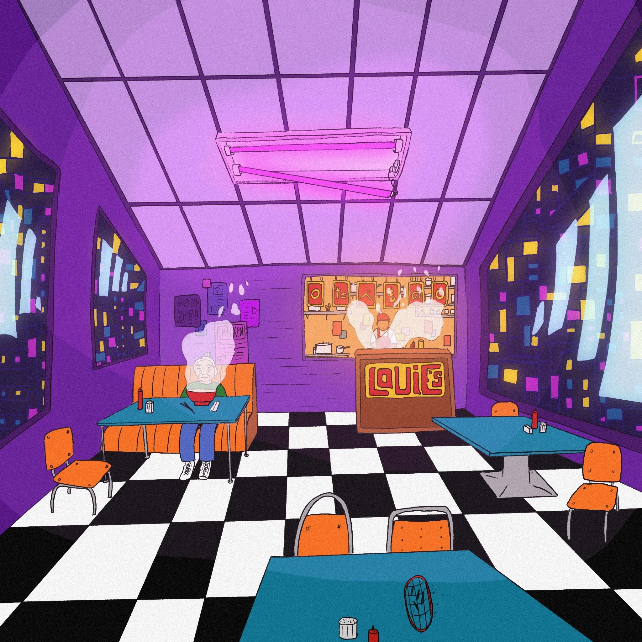 Created as concept art for GRACE, an animated show set in a future where children have their imaginations harvested for the production of Dream-Cola. Now under development as a novel.