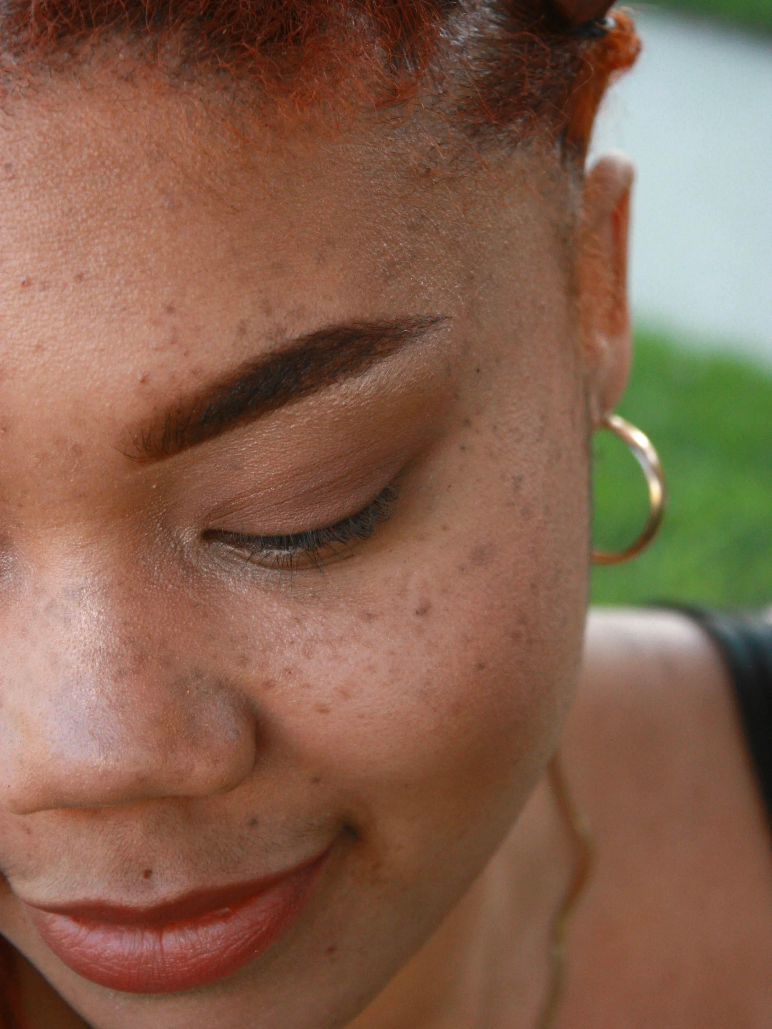 Calgary Freckle Face Brow Lamination freckle tattoo west Hillhurst Kensington Dayna wolfe