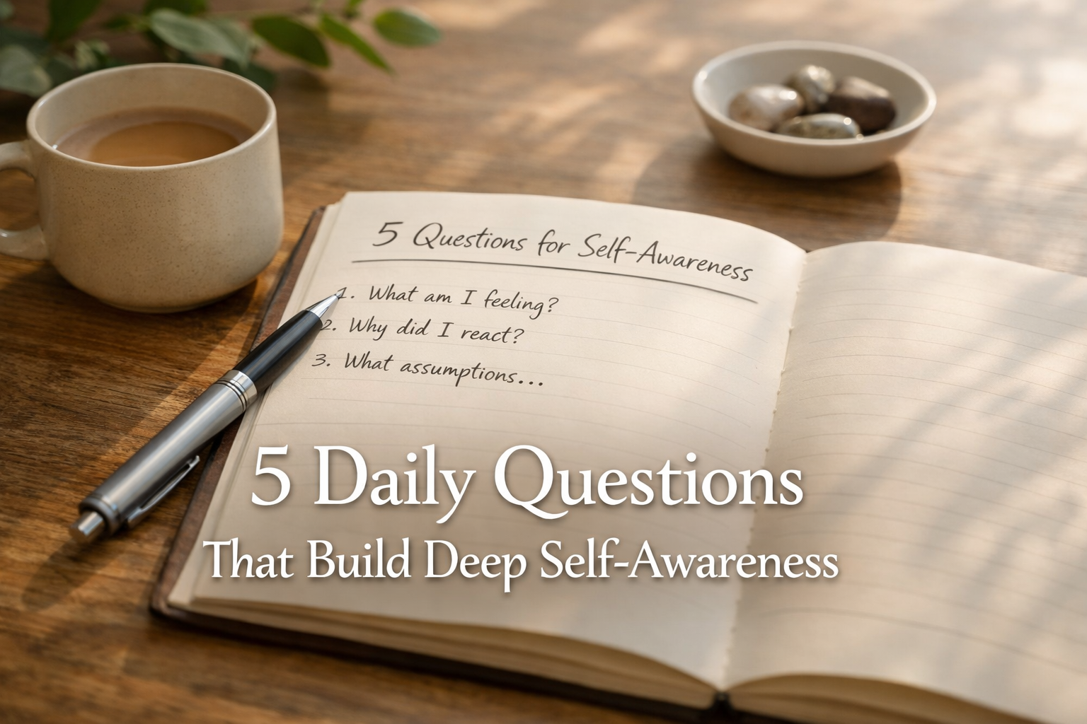 5 Daily Questions That Build Deep Self-Awareness