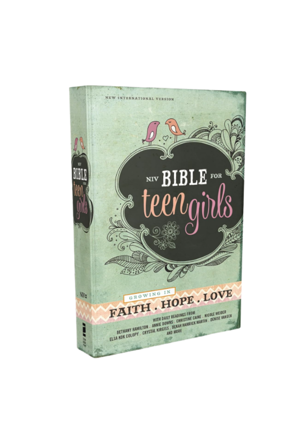 NIV, Bible for Teen Girls, Hardcover: Growing in Faith, Hope, and Love