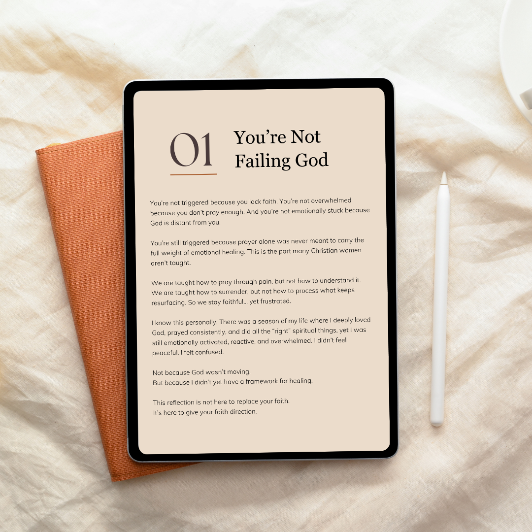 christian woman learning emotional regulation