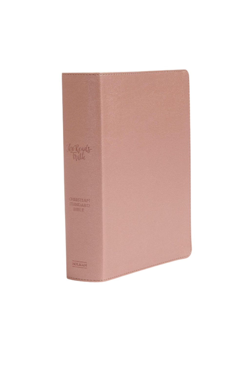 CSB She Reads Truth Bible, Rose Gold Leather Touch, Black Letter, Full-Color Design, Wide Margins, Journaling Space, Devotionals, Reading Plans, Single-Column, Easy-to-Read Bible Serif Type