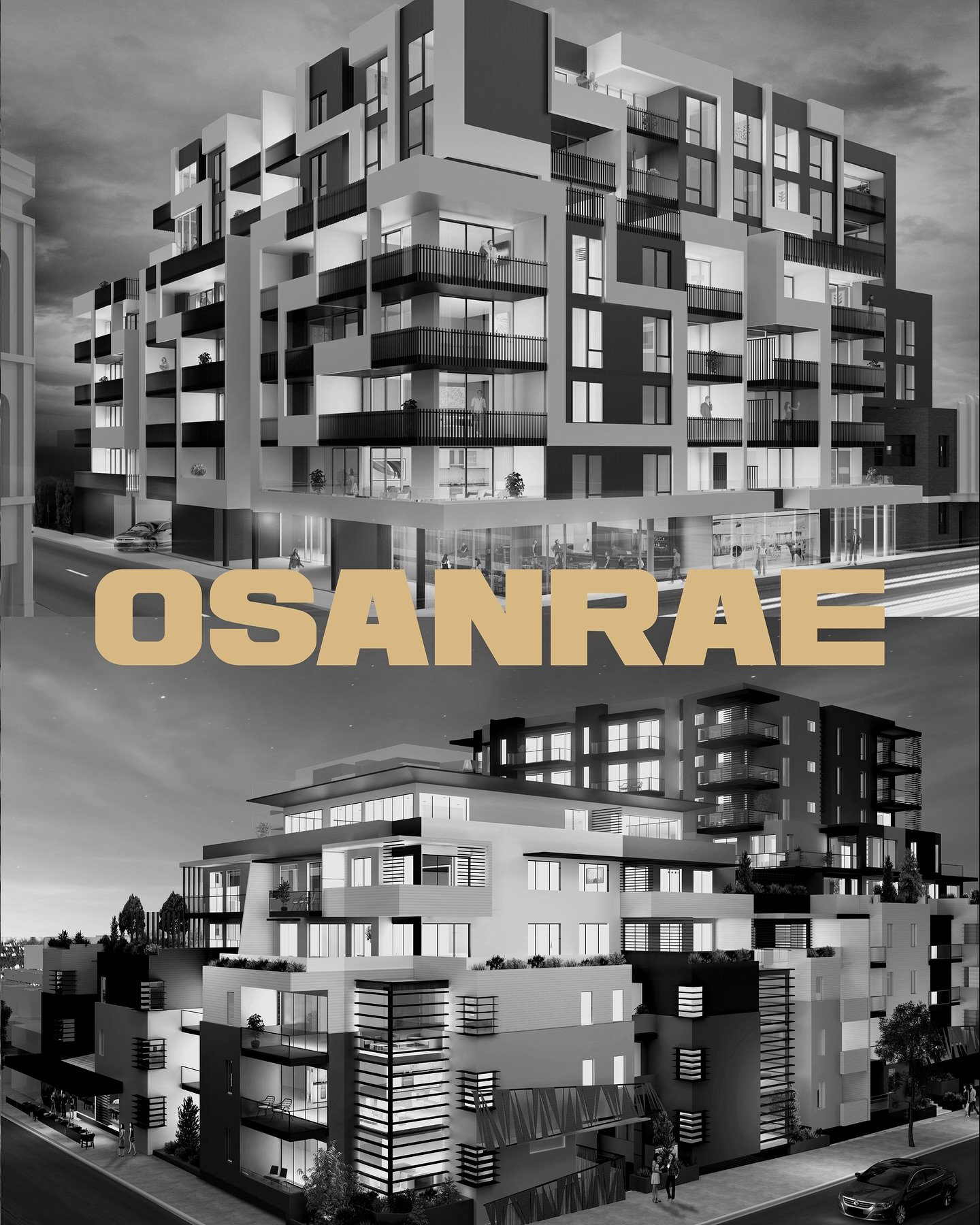 At Osanrae, we manage projects of all scales with precision, ensuring seamless execution by our dedicated team.
Explore our full scope of works:
www.osanrae.com.au
Featured projects:
- Burgin, Brunswick | 102 apartments + 4 commercial lots
- Clinch