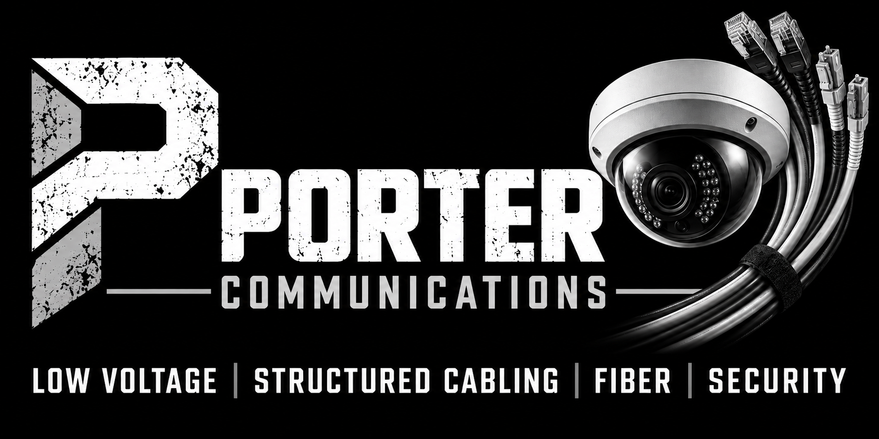 Porter Communications — low voltage, structured cabling, fiber and security
